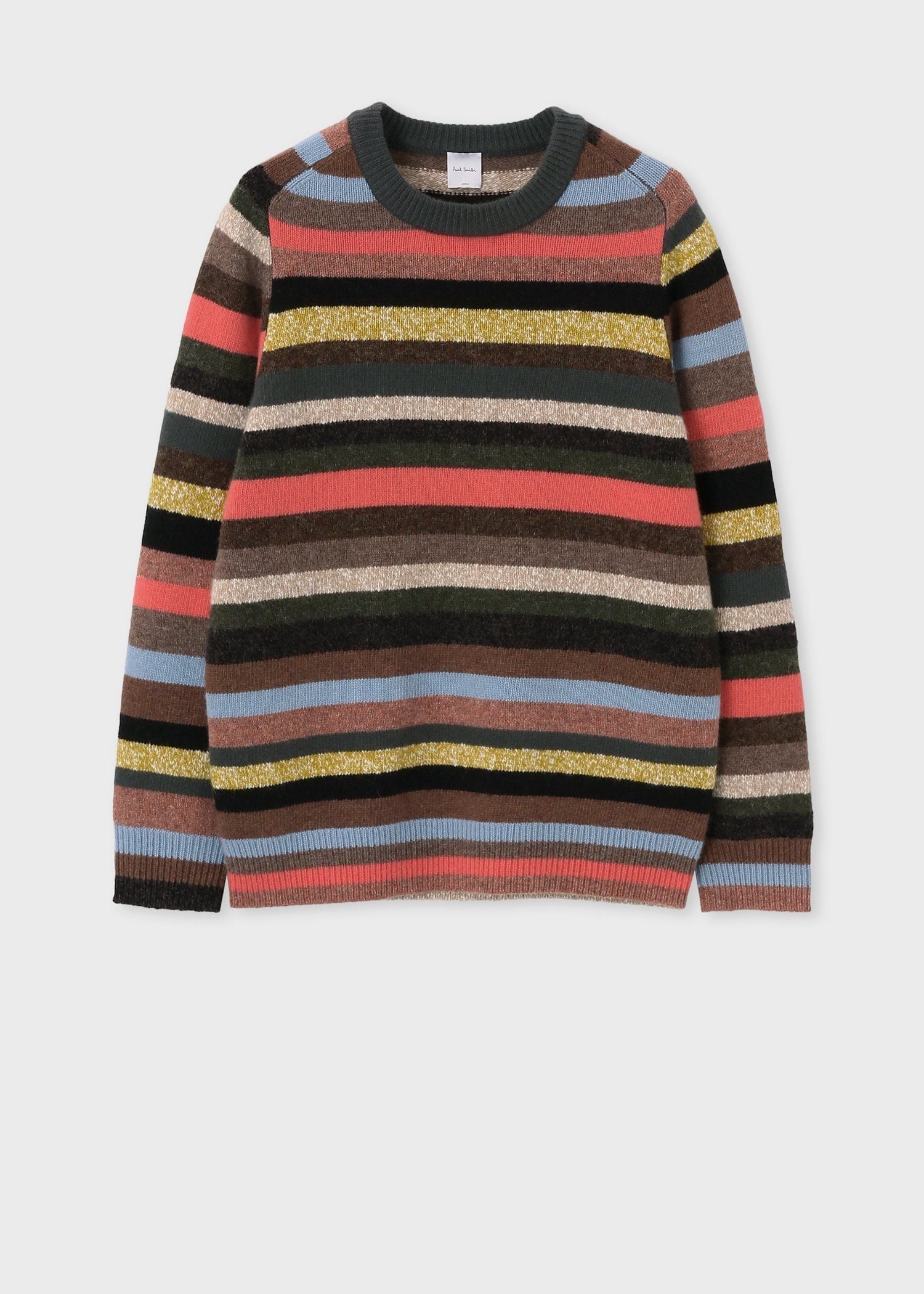 専用★カシミヤ100%✨Paul Smith ポールスミス　マルチカラーボーダー 楽天市場】Paul Smith ポールスミス ニット サイズ:M マルチ ボーダー