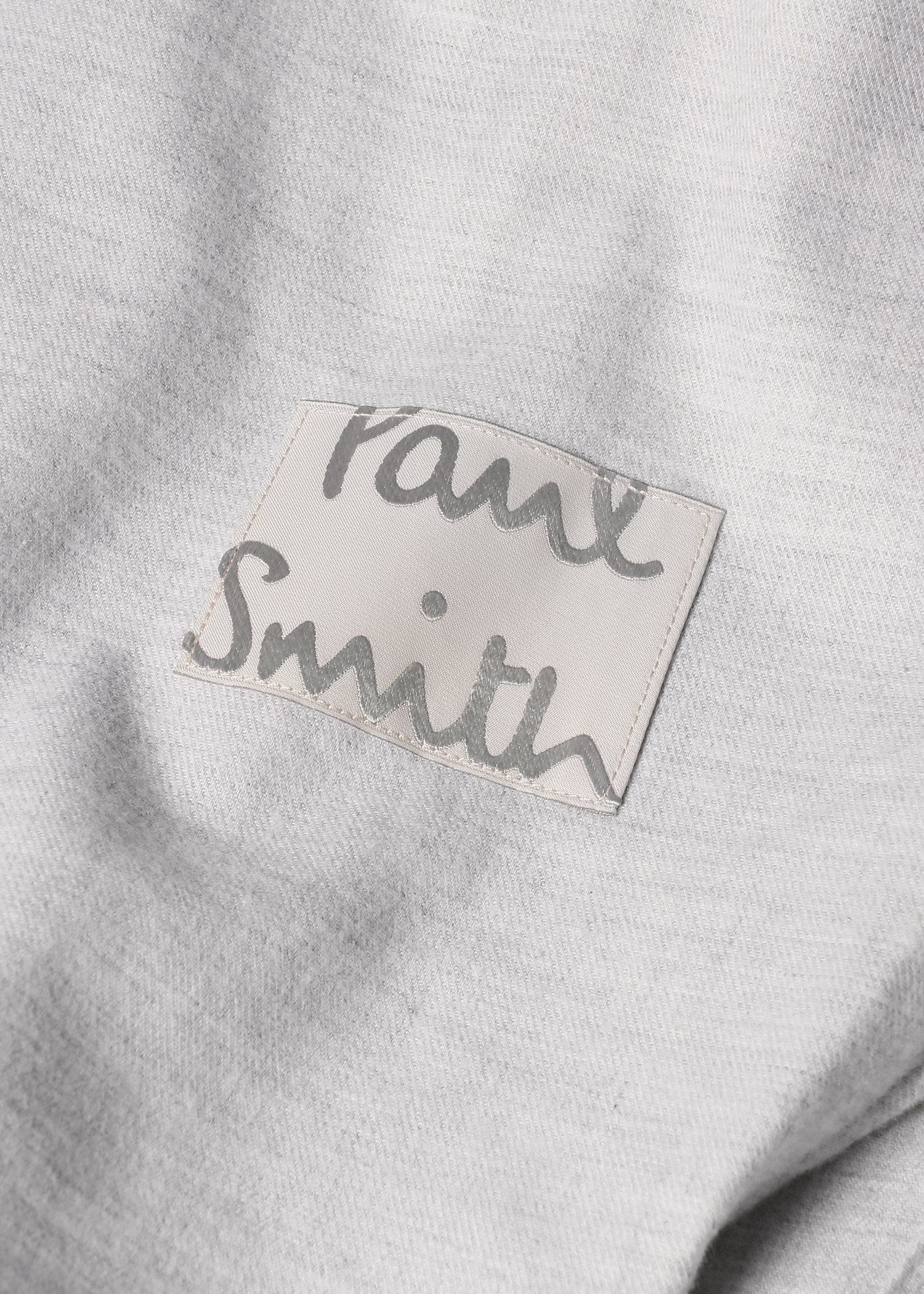 "Cropped Logo" フランネルシャツ