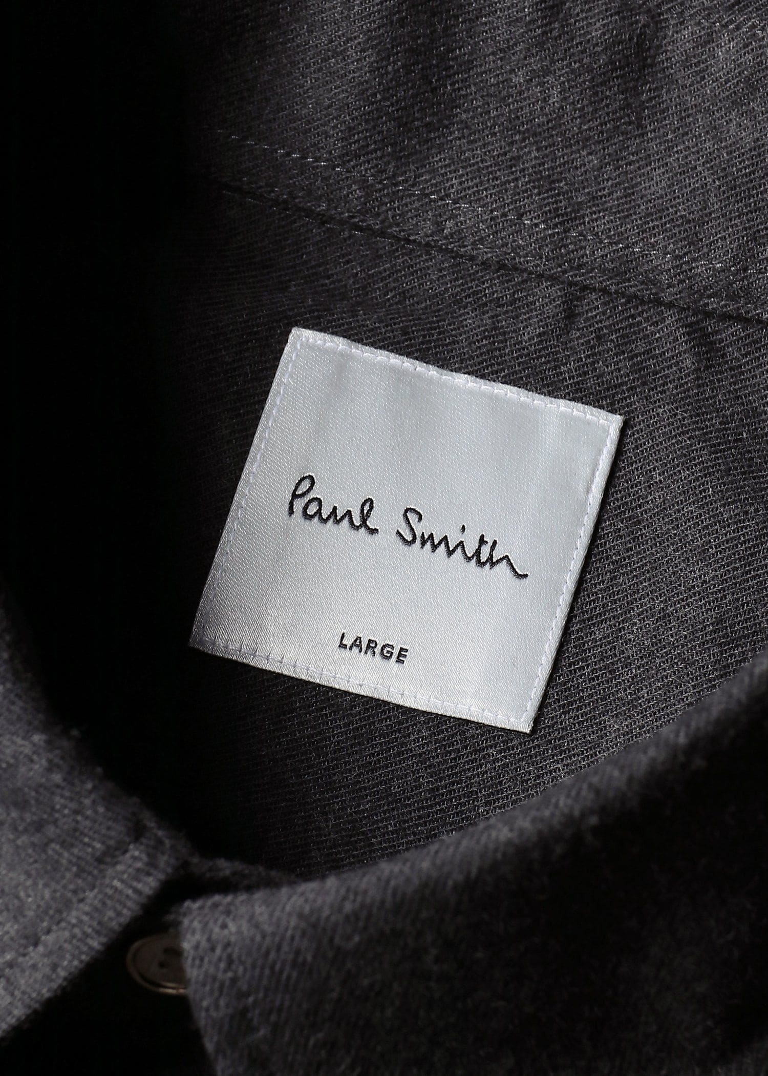 "Cropped Logo" フランネルシャツ