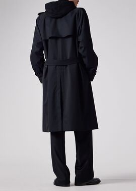 新品同様 ポールスミス 総裏仕立て 羊革 ロング丈 ダブル トレンチコート XL 新品同様 ポールスミス 総裏仕立て 羊革 ロング丈 ダブル トレンチ