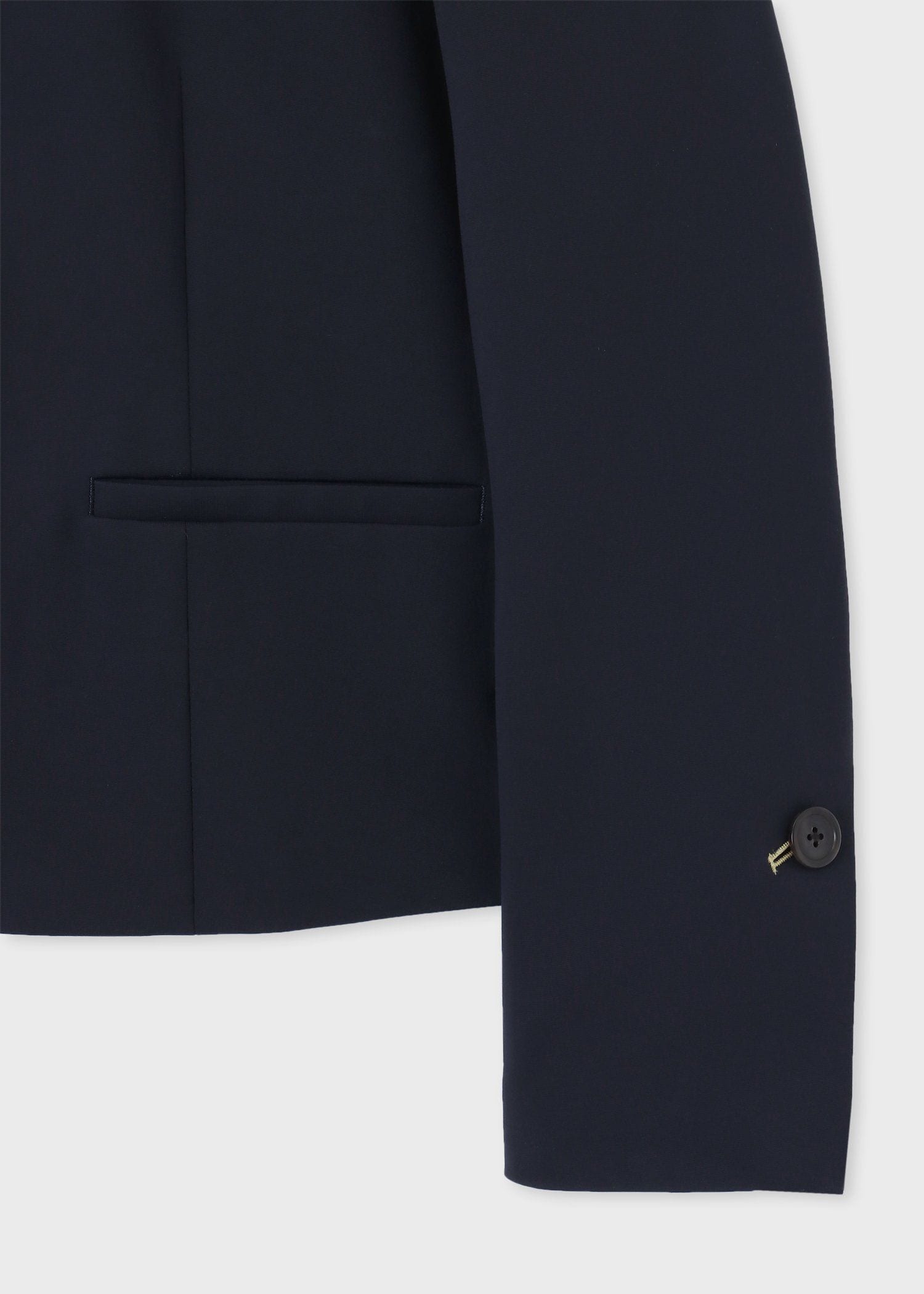 ウィメンズ ジャージー ノーカラージャケット