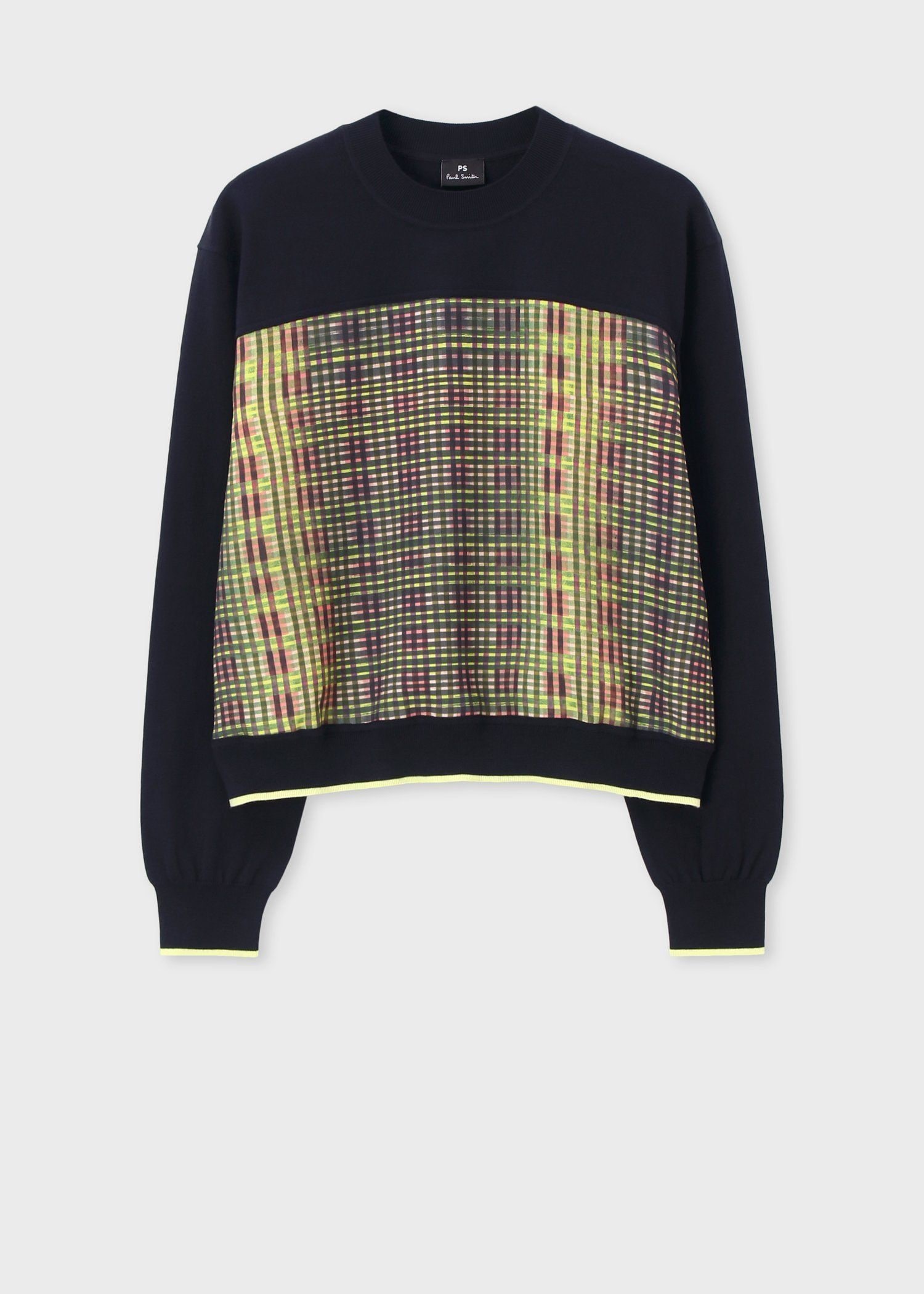 ウィメンズ "Check" コンビ ニット