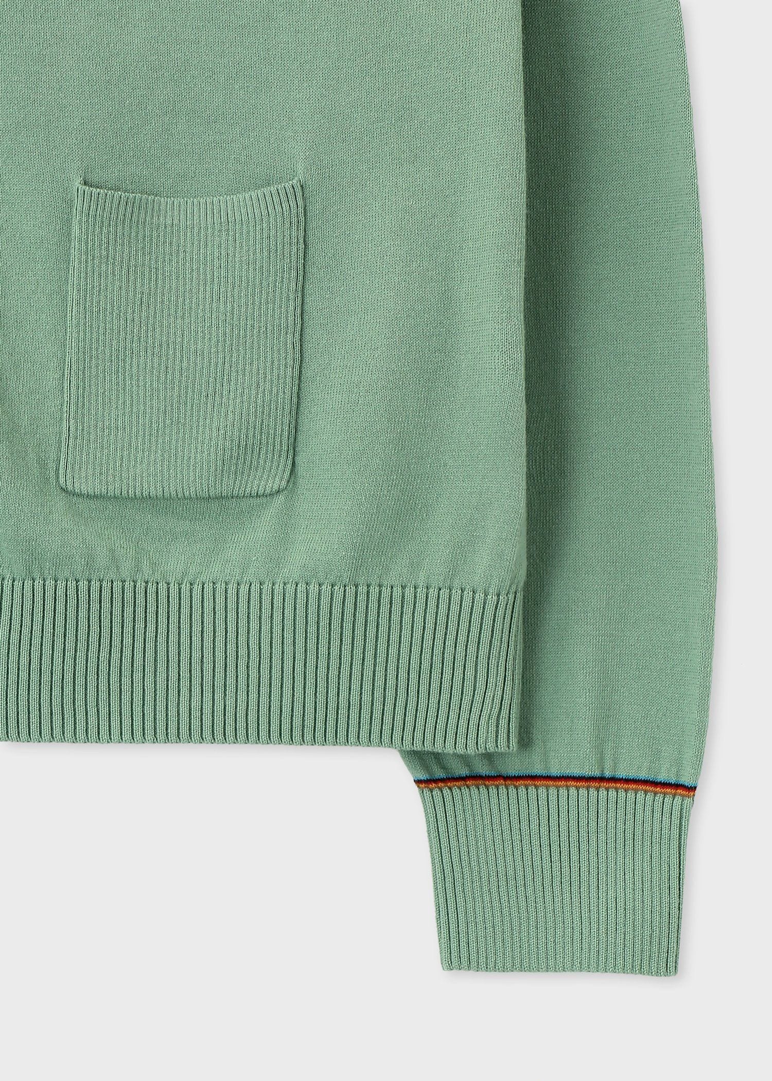 ウィメンズ "Signature Stripe" アイレット カーディガン