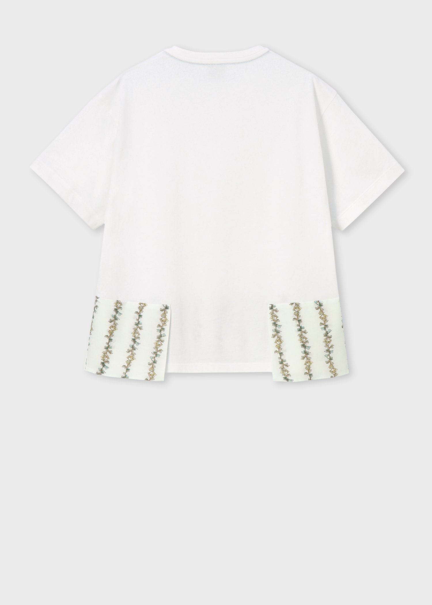 ウィメンズ プリント コンビネーション 半袖Tシャツ