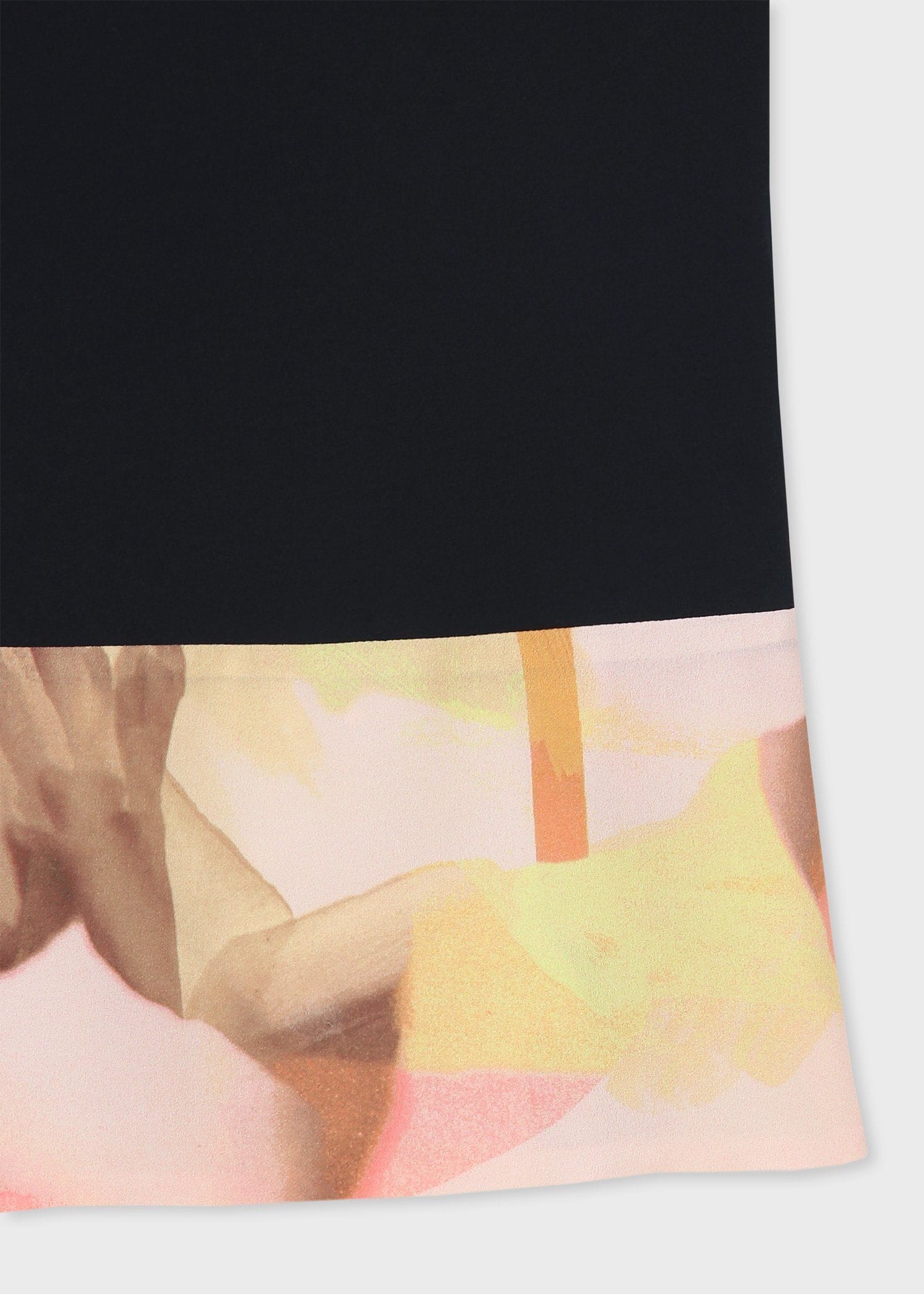 ウィメンズ プリント コンビネーション 半袖Tシャツ