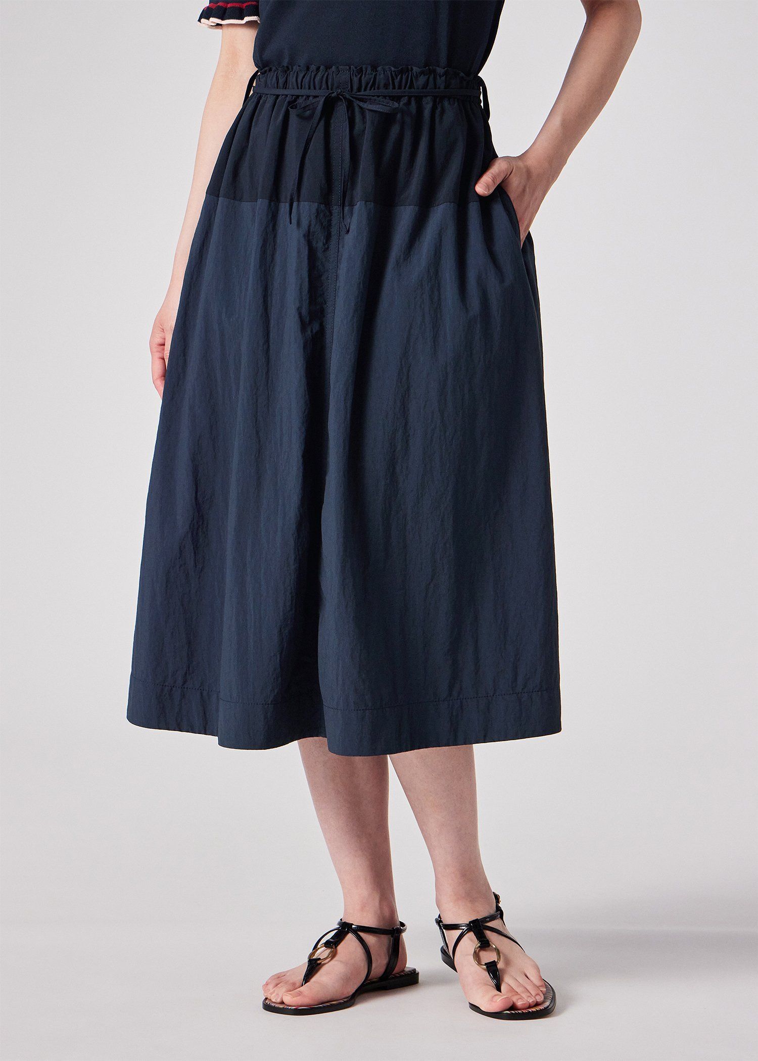 ウィメンズ タスランナイロン フレアスカート