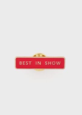 "Paul Smith Loves Barbour" "BEST IN SHOW" ピンバッジ