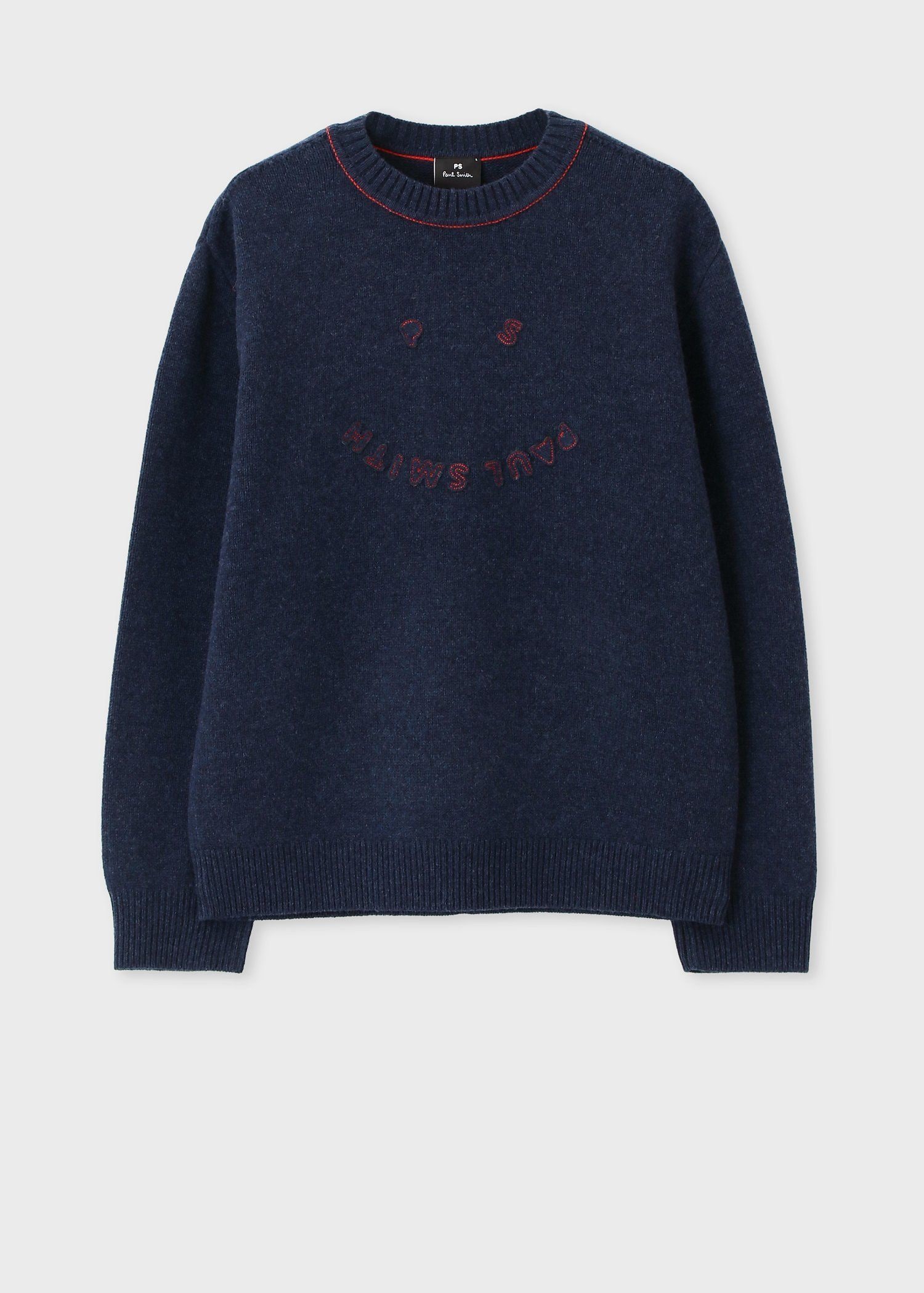 新品 ポールスミス トップス ニット セーター XL Paul Smith 秋冬 Happy