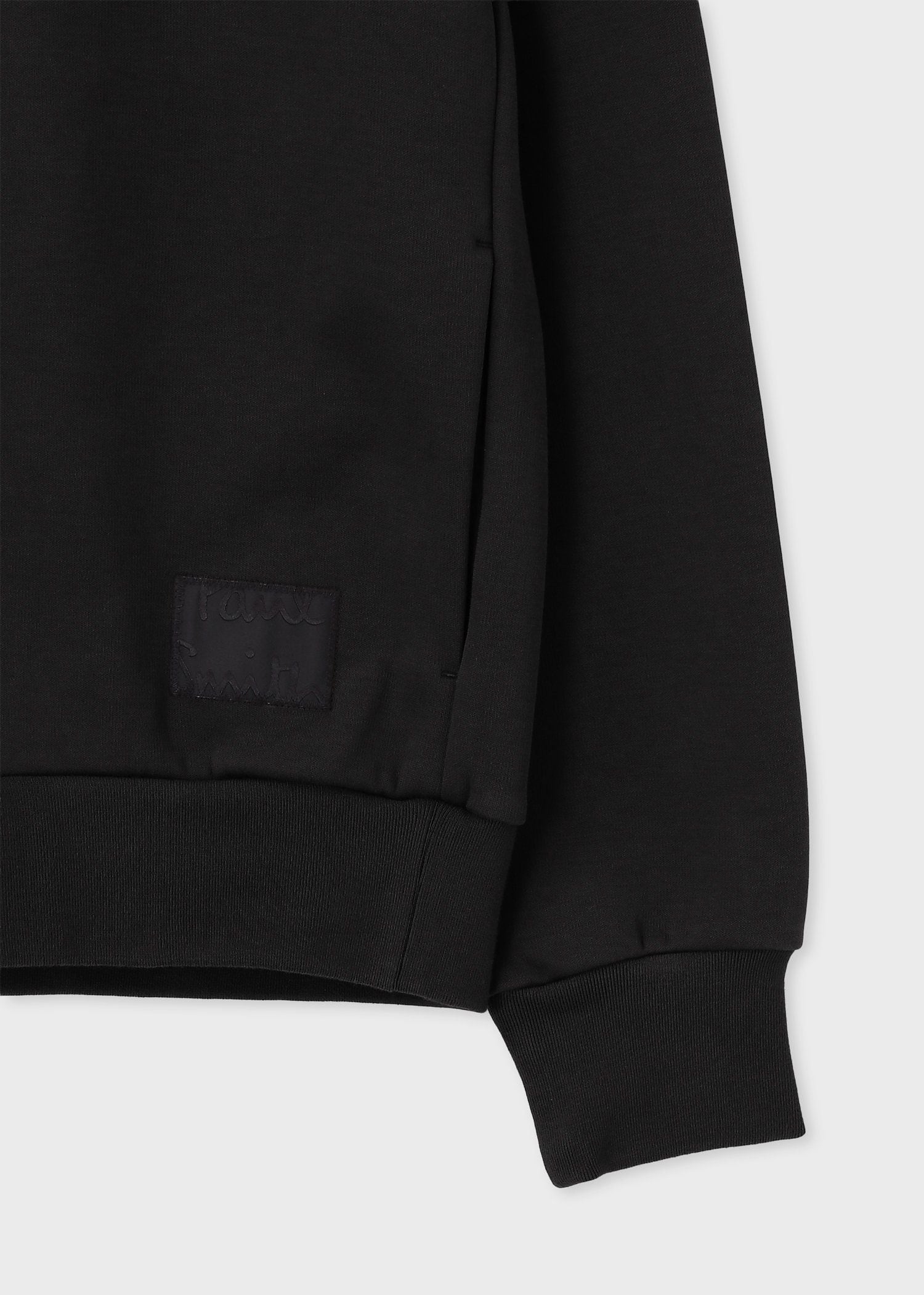"Cropped Logo" ダンボールニット パーカ