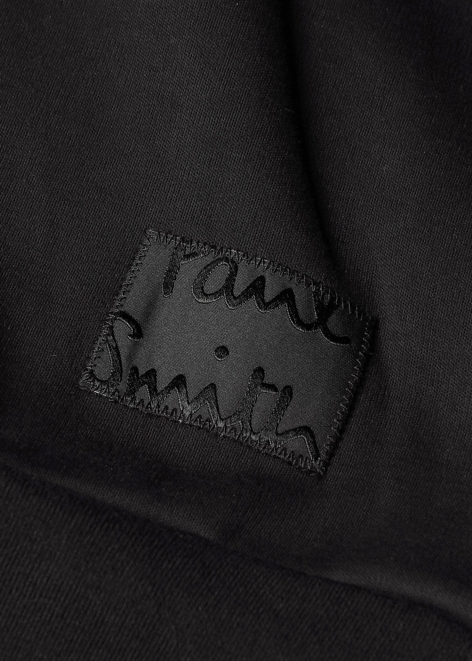 "Cropped Logo" ダンボールニット パーカ