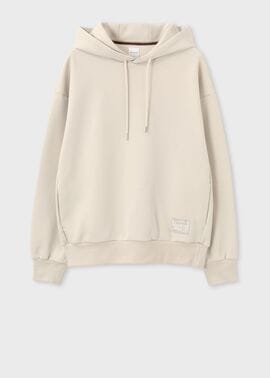 "Cropped Logo" ダンボールニット パーカ