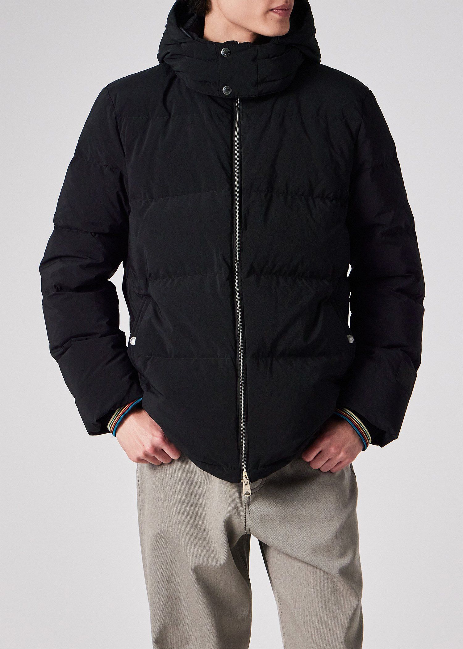 "Cropped Logo" ダウンジャケット