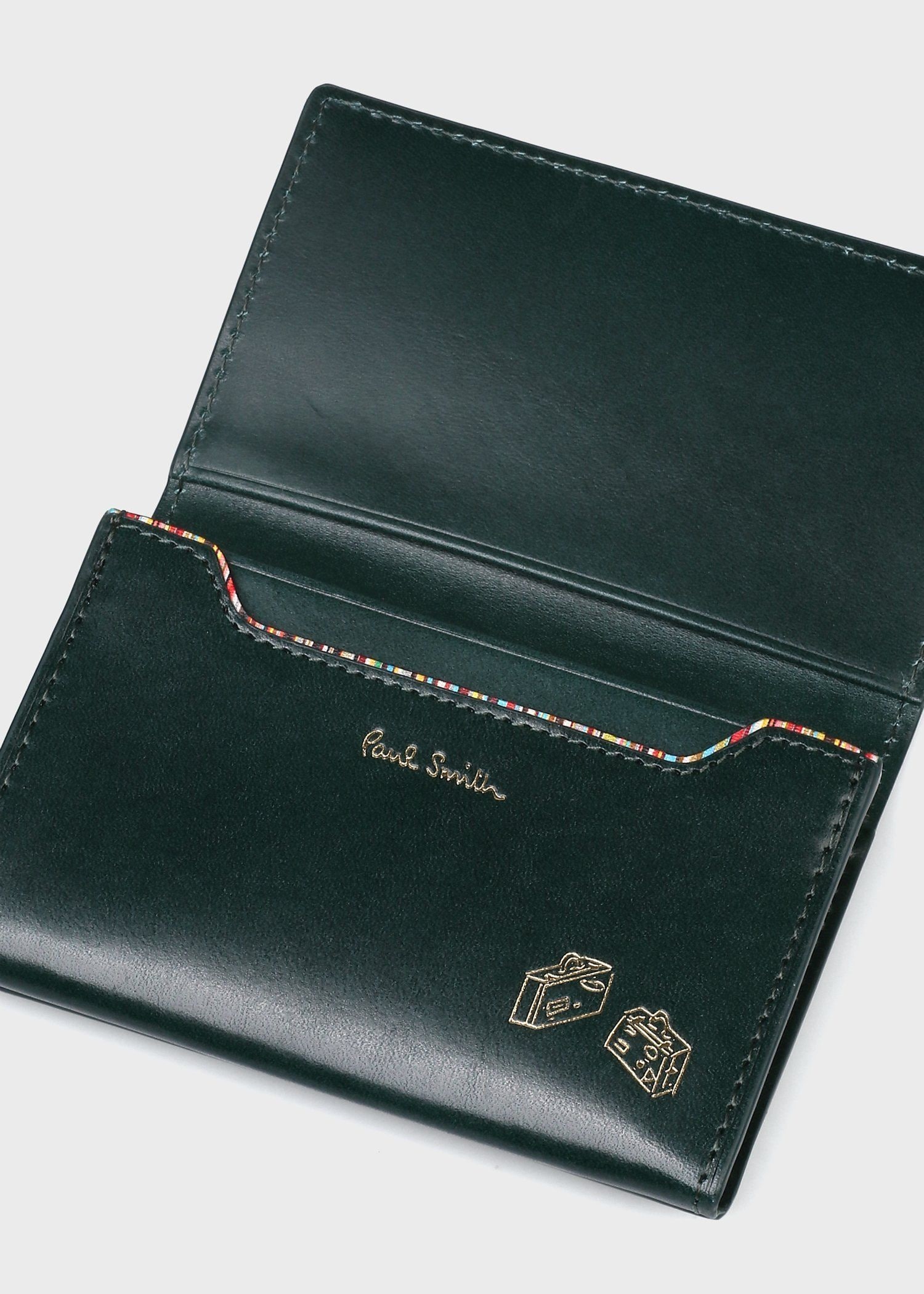 ベジタン SS26 名刺入れ（ダークグリーン） ｜ポール・スミス