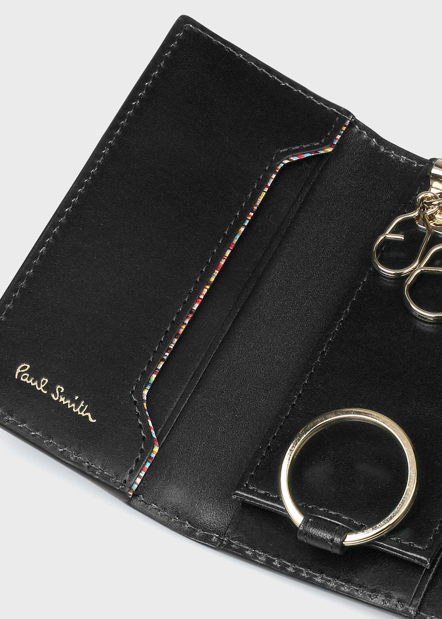 ベジタン SS26 キーケース（ブラック） ｜ポール・スミス