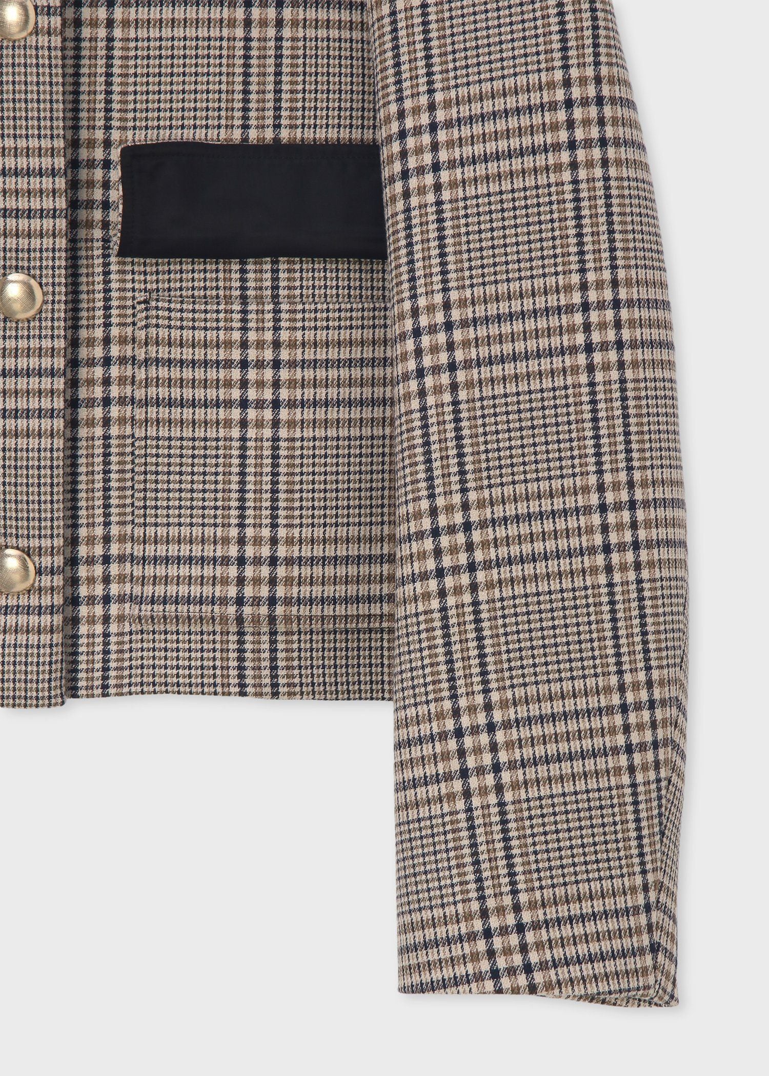 ウィメンズ クラシックチェック ノーカラー ジャケット ｜ポール・スミス