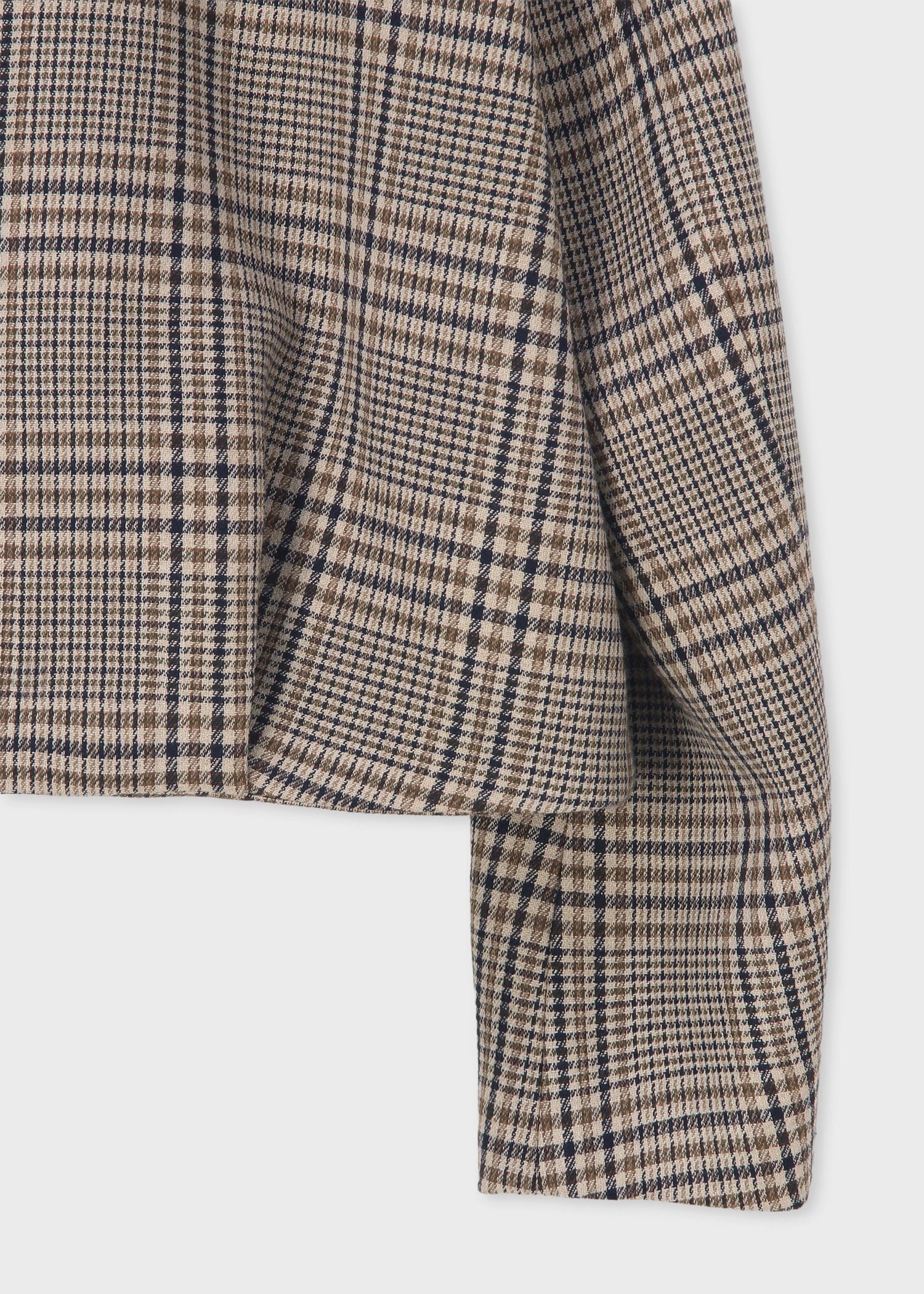 未使用級 Paul Smith 切替 チェック柄 ジャケット ゴールドロゴボタン 未使用級 Paul Smith 切替 チェック柄 ジャケット ゴールドロゴボタン