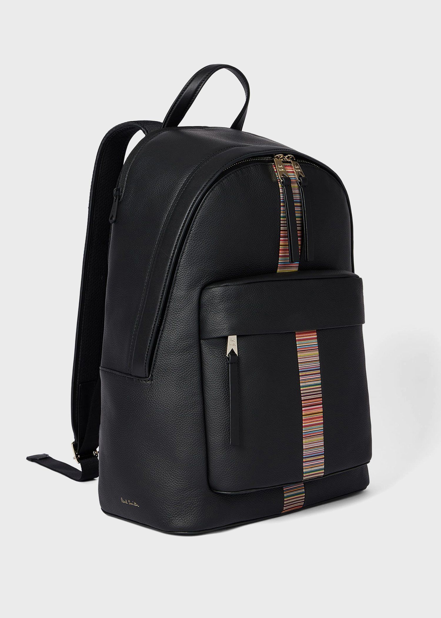 シグネチャーストライプトリム リュック ｜ポール・スミス