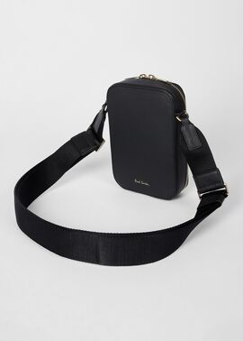 シグネチャーストライプトリム ショルダーバッグ ｜ポール・スミス