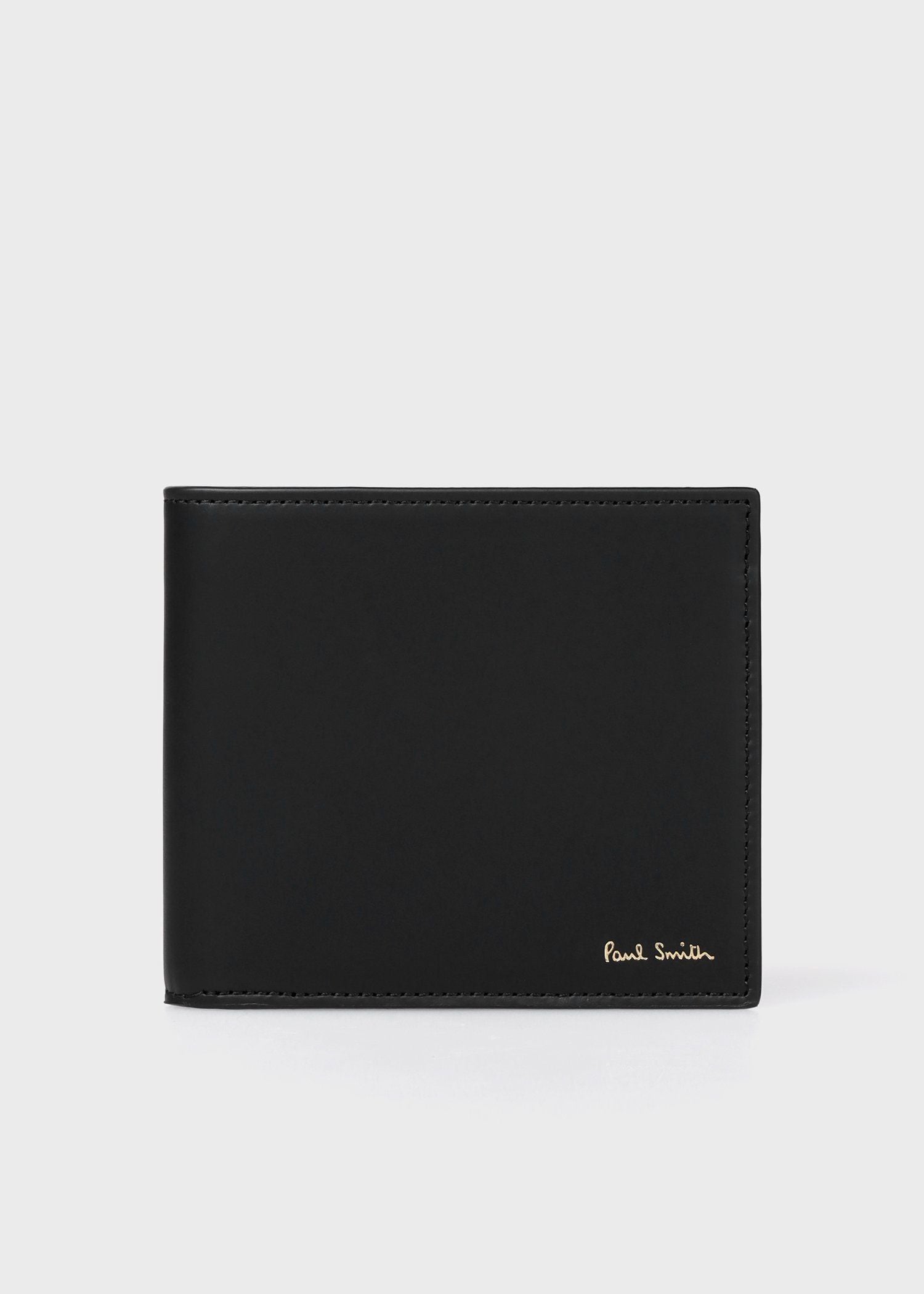 "Signature Stripe Interior" 2つ折り財布