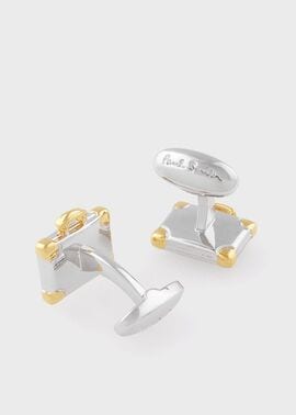 カフス ミラ ショーン カフス ネクタイピン セット オニキス 白蝶貝 カフス