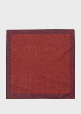 "Monotone Letters" プリントハンカチ