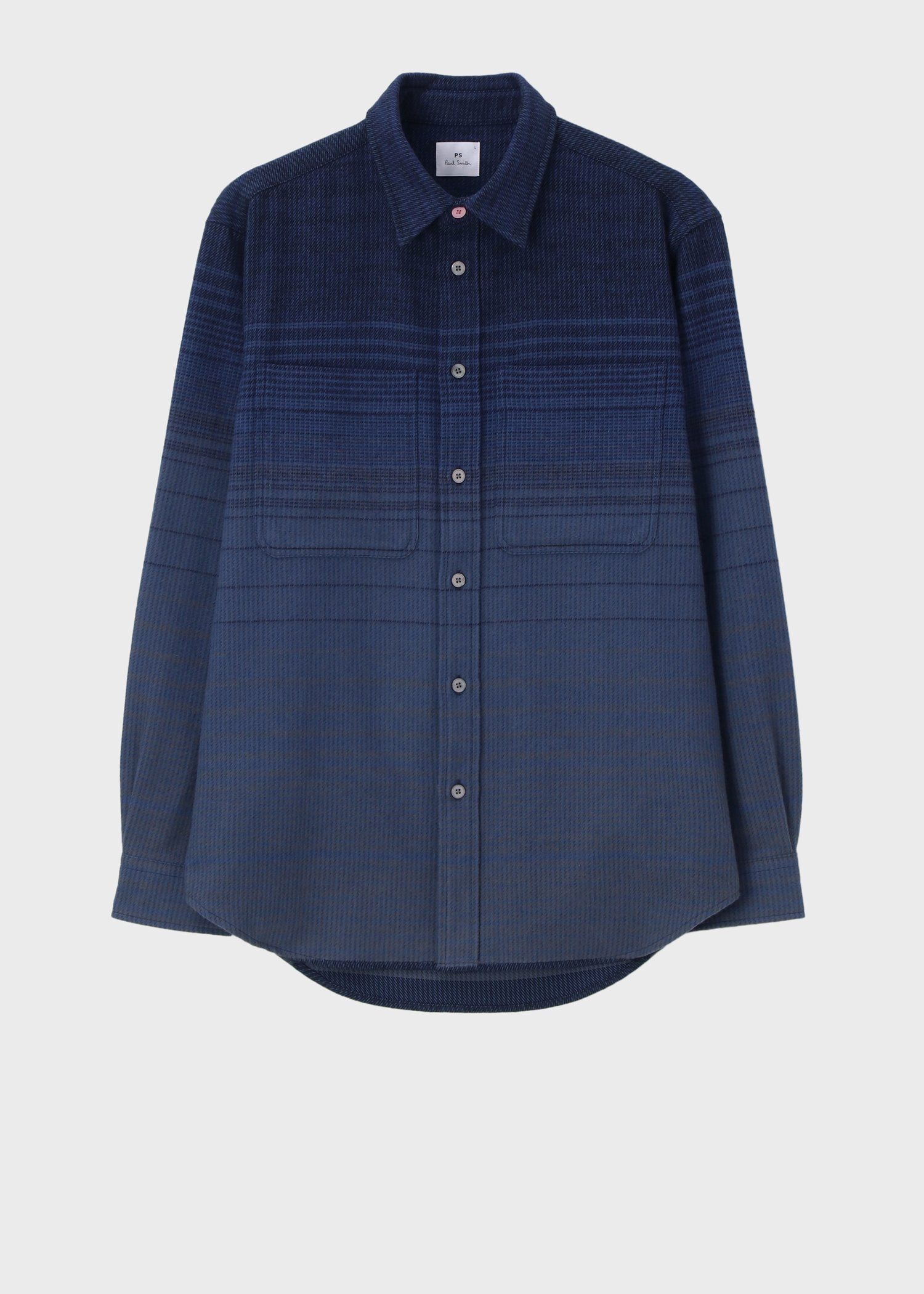 グラデーションチェック カジュアルシャツ ｜ポール・スミス