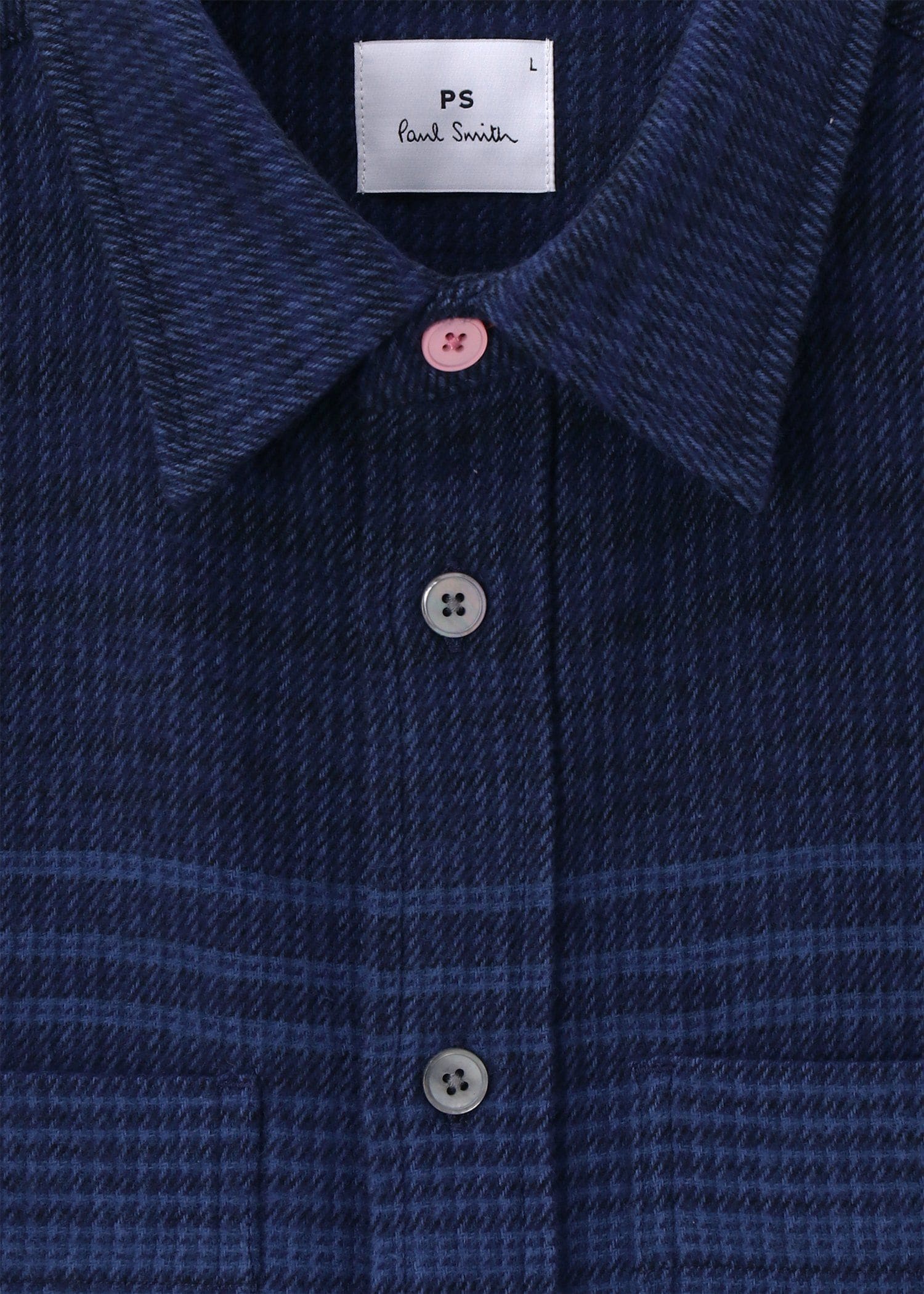 グラデーションチェック カジュアルシャツ ｜ポール・スミス