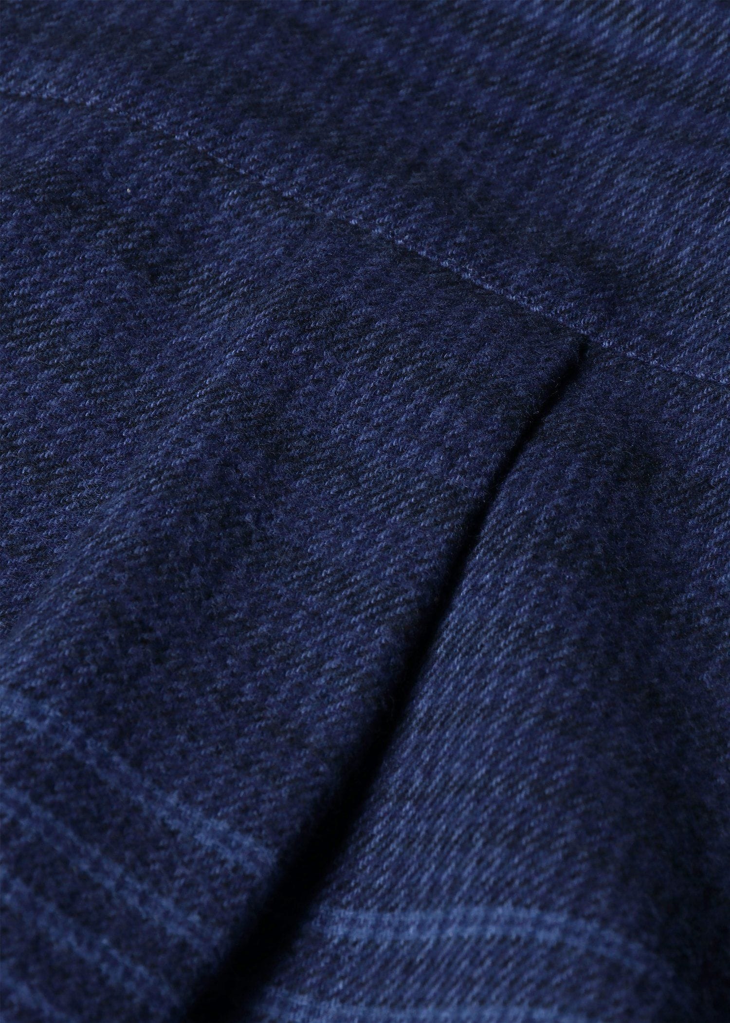 グラデーションチェック カジュアルシャツ