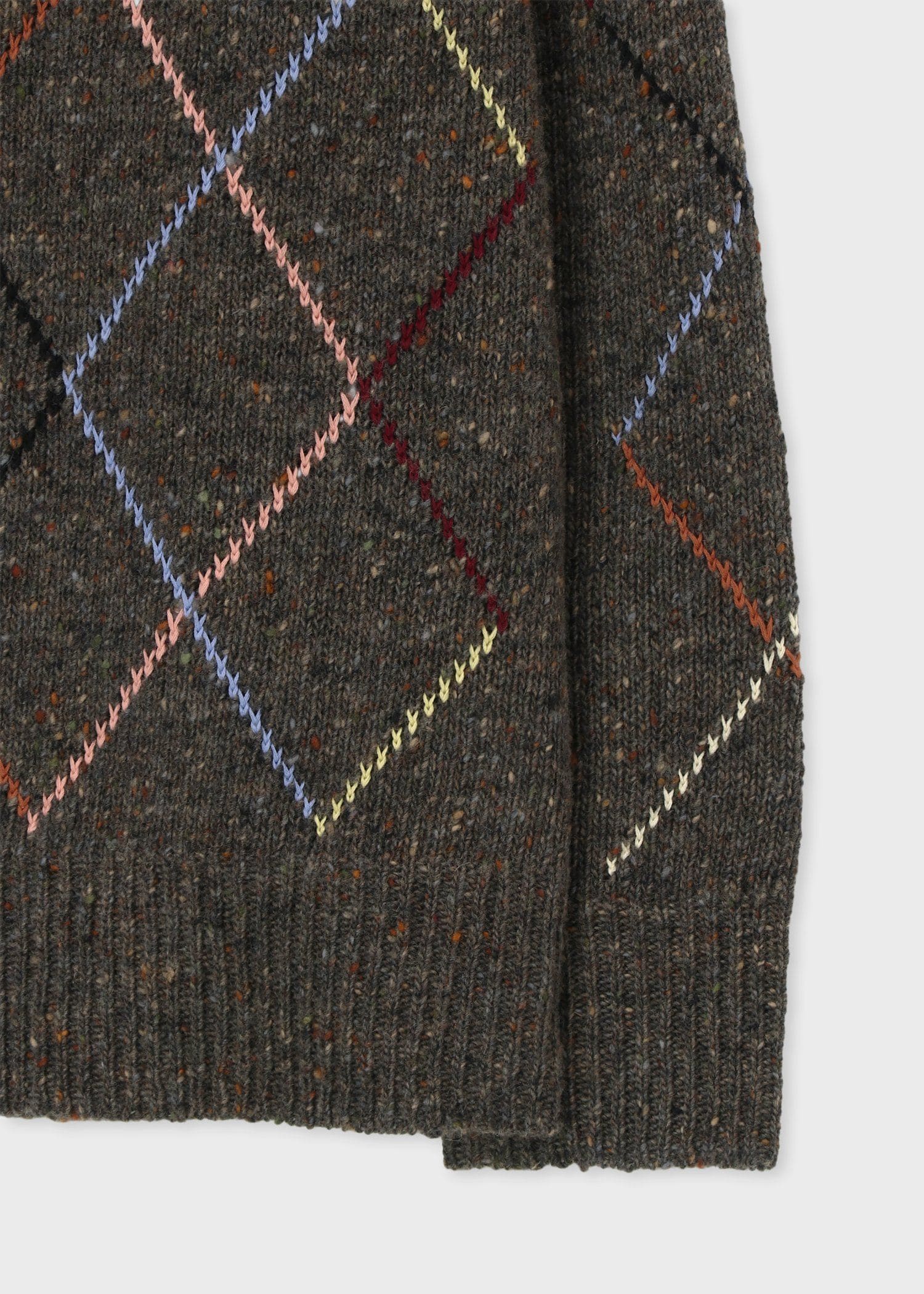 マルチアーガイル クルーネックニット ｜ポール・スミス