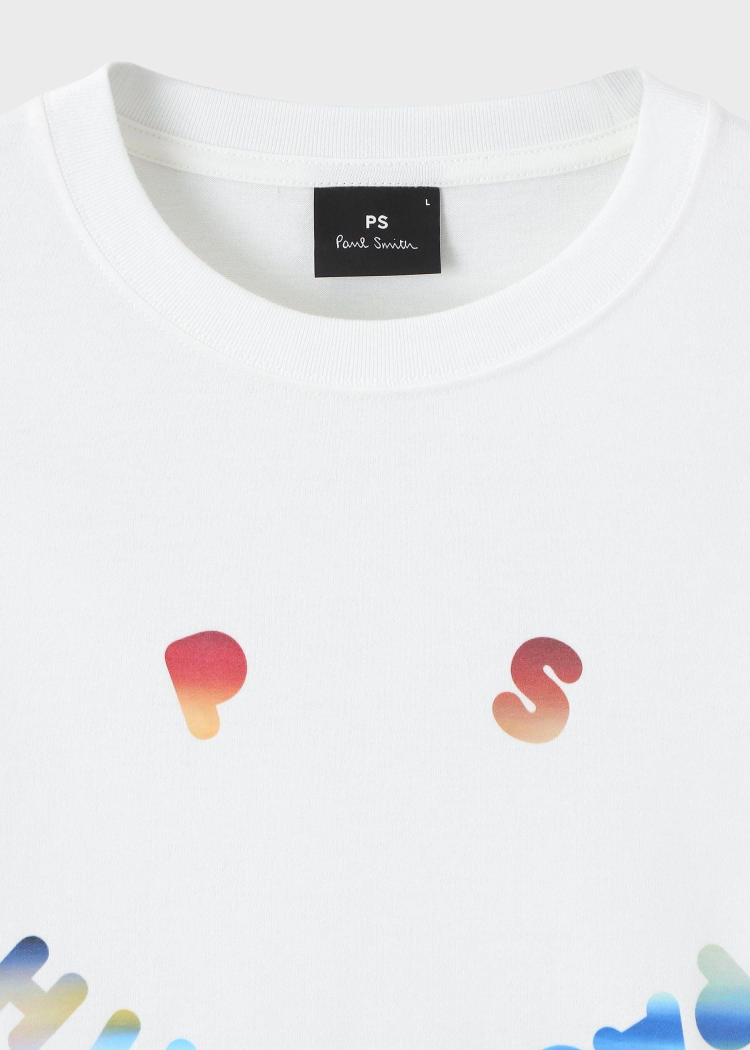 "Happy Gradation"長袖Tシャツ