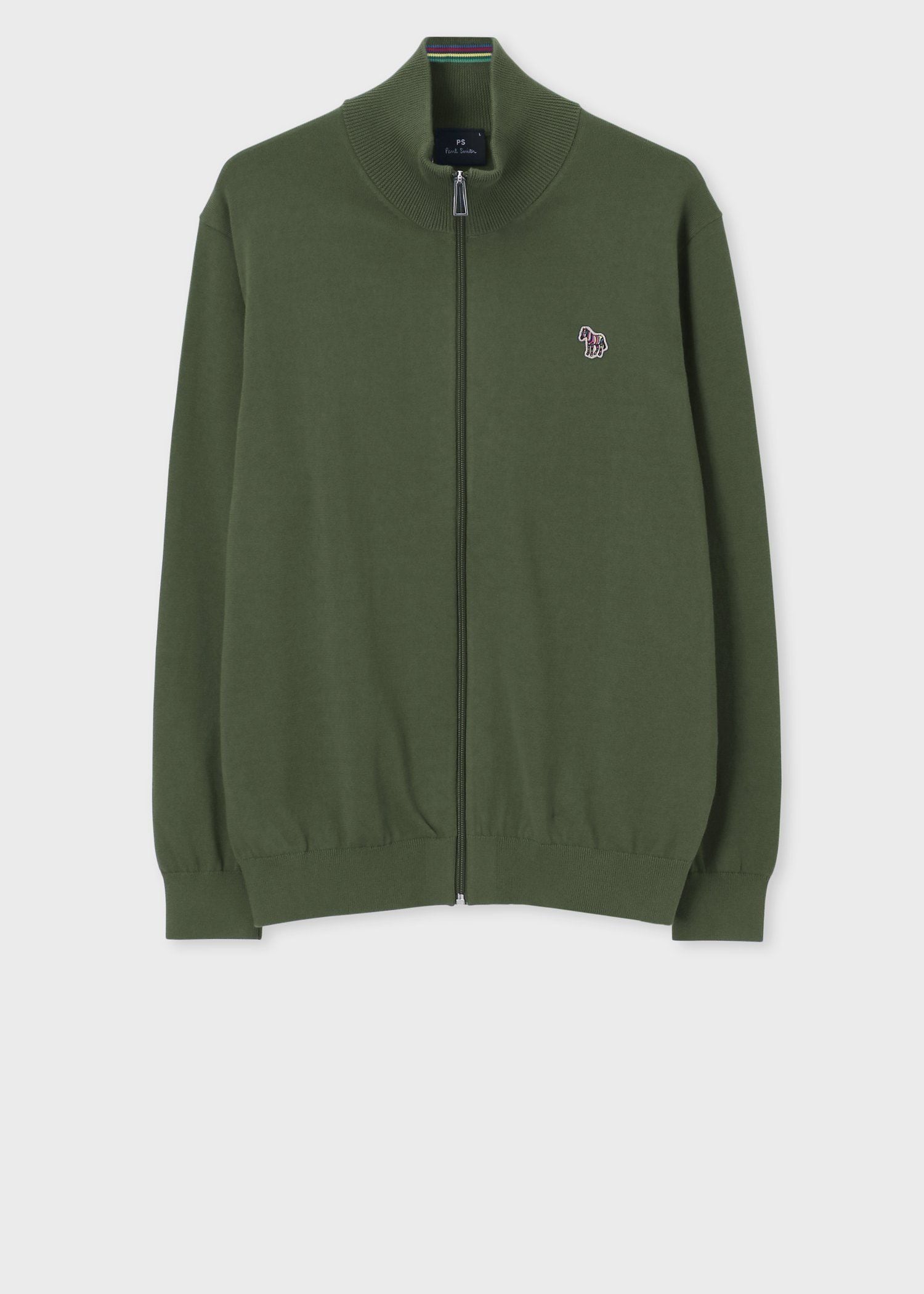 "Zebra" ジップアップニット