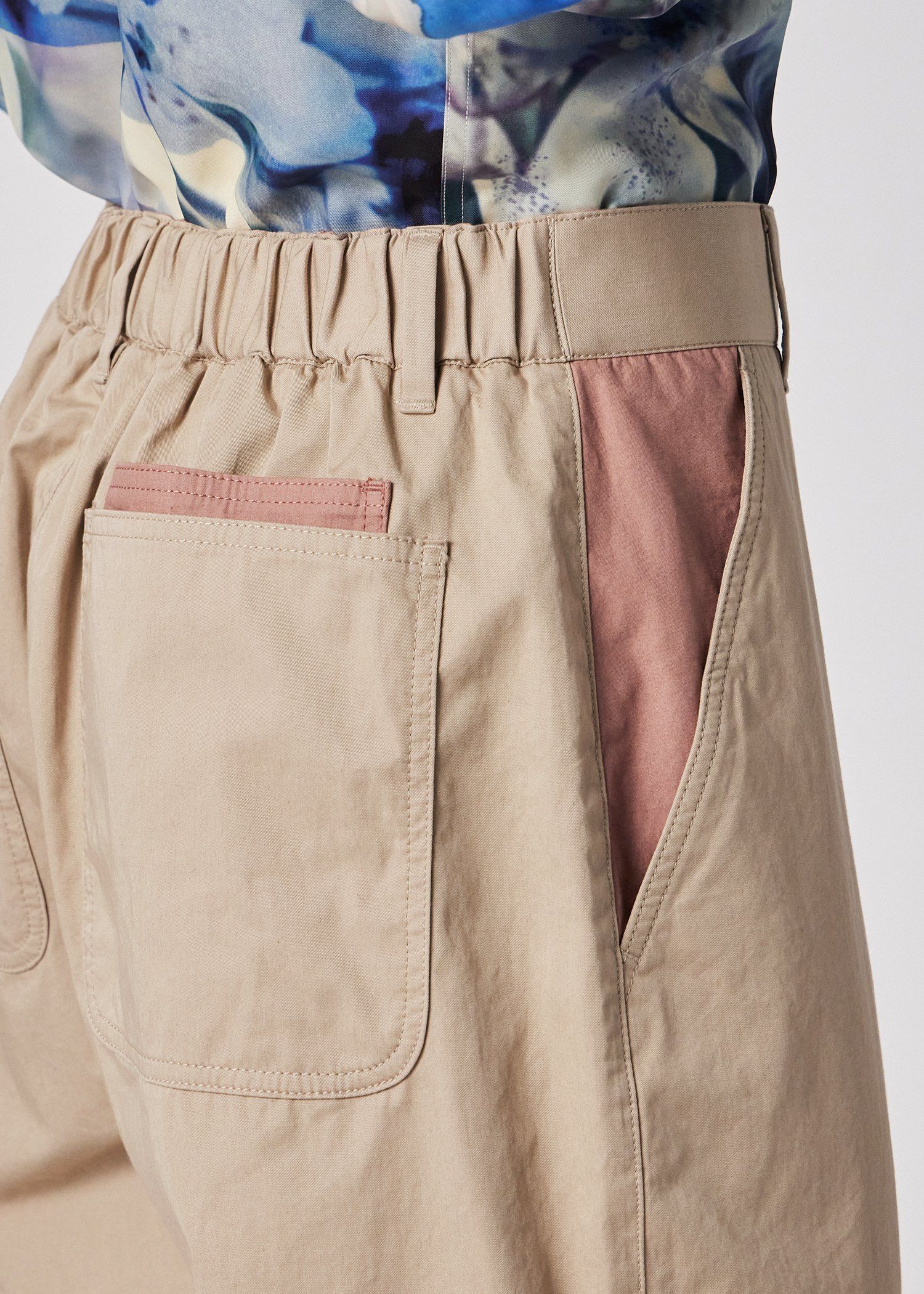 ダブルフェイス シャーリング ワイドトラウザーズ