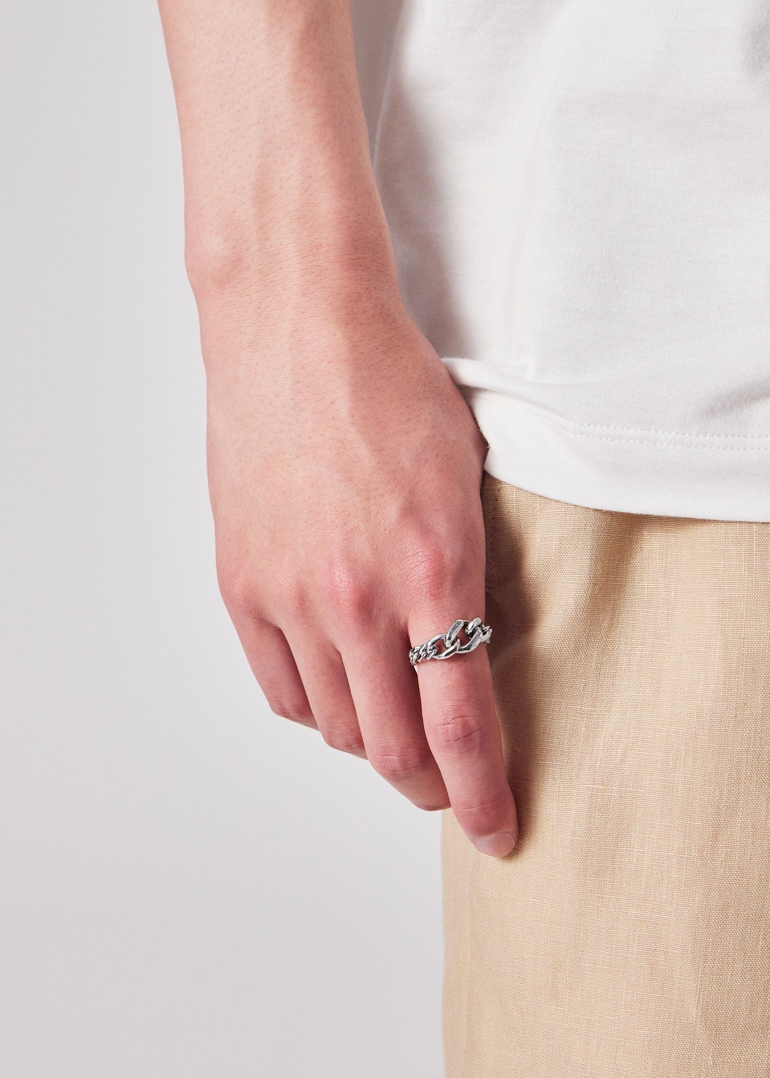 "Flat Link" リング