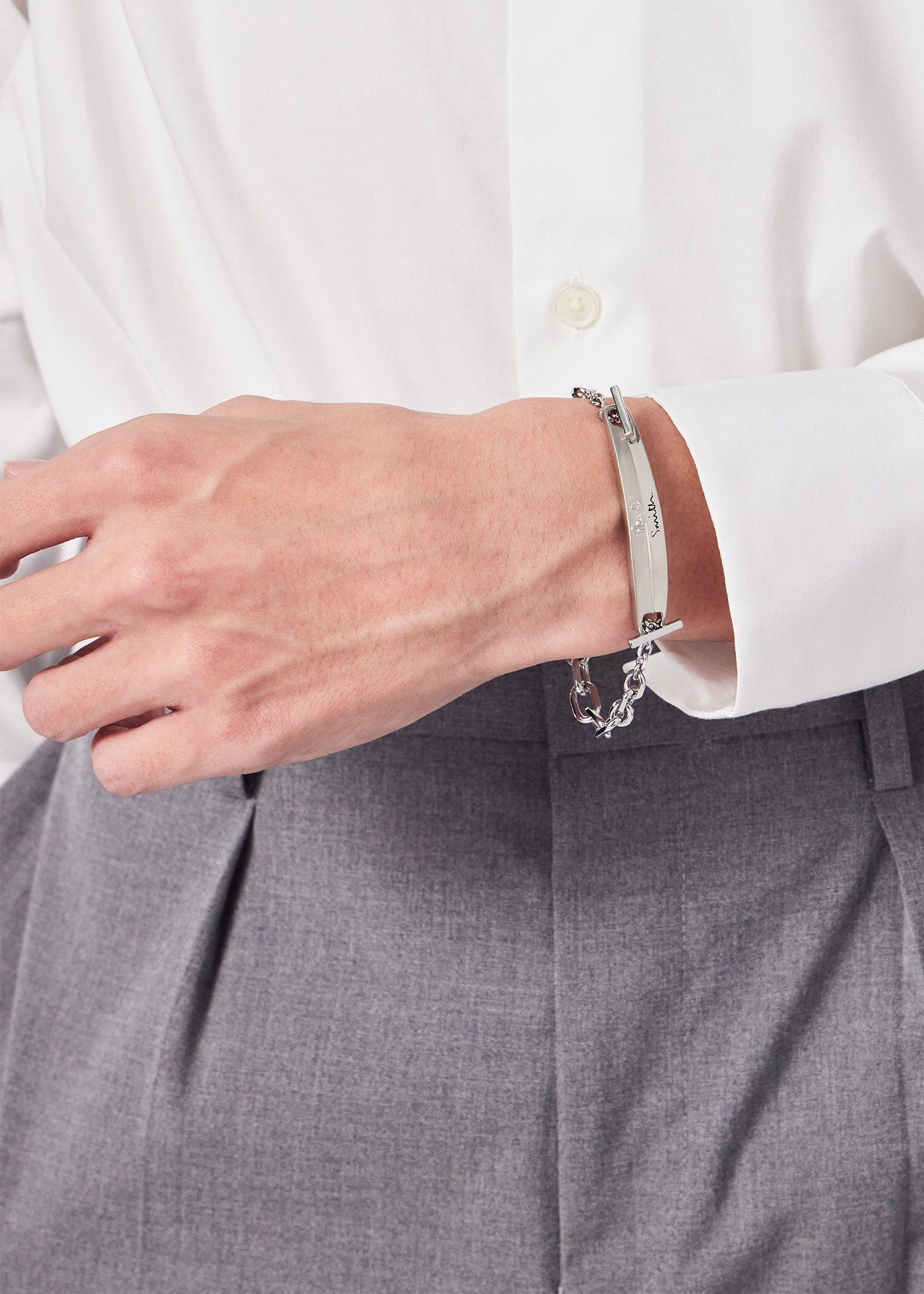 "Double Ring Motif" ブレスレット