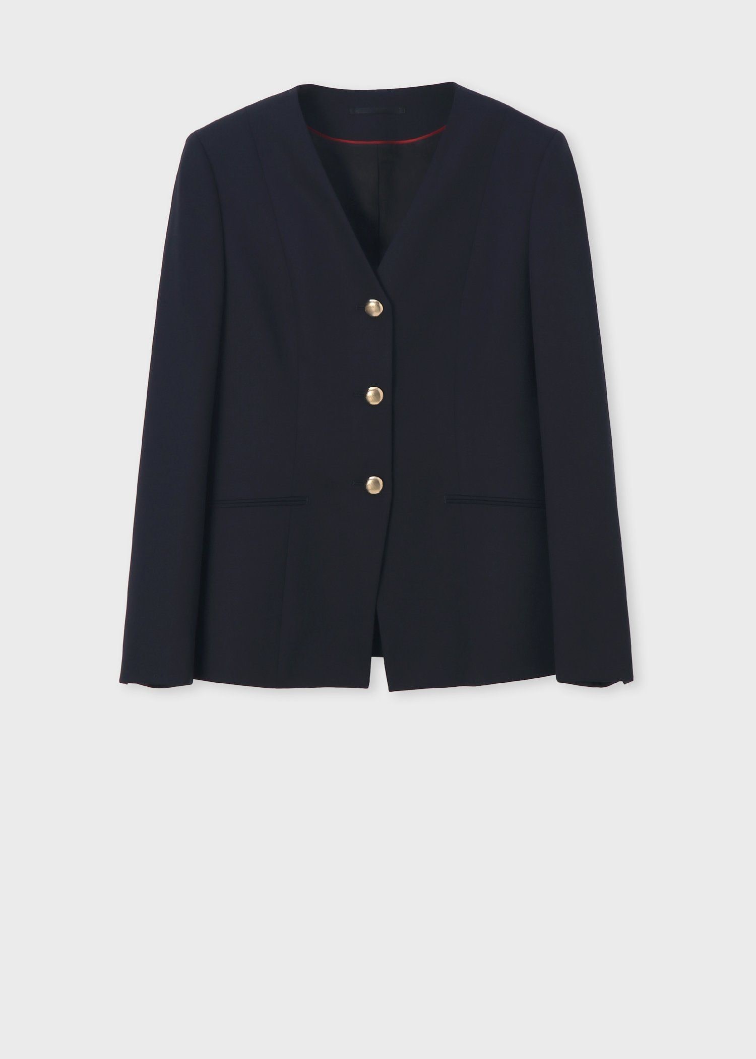 ウィメンズ トラベル ノーカラー ジャケット ｜ポール・スミス