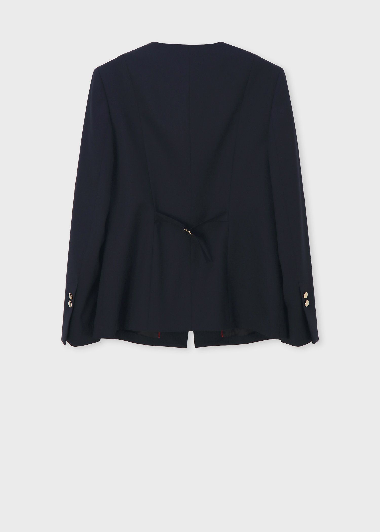 ウィメンズ トラベル ノーカラー ジャケット