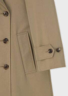 ウィメンズ リラックス トレンチコート（ベージュ） ｜ポール・スミス