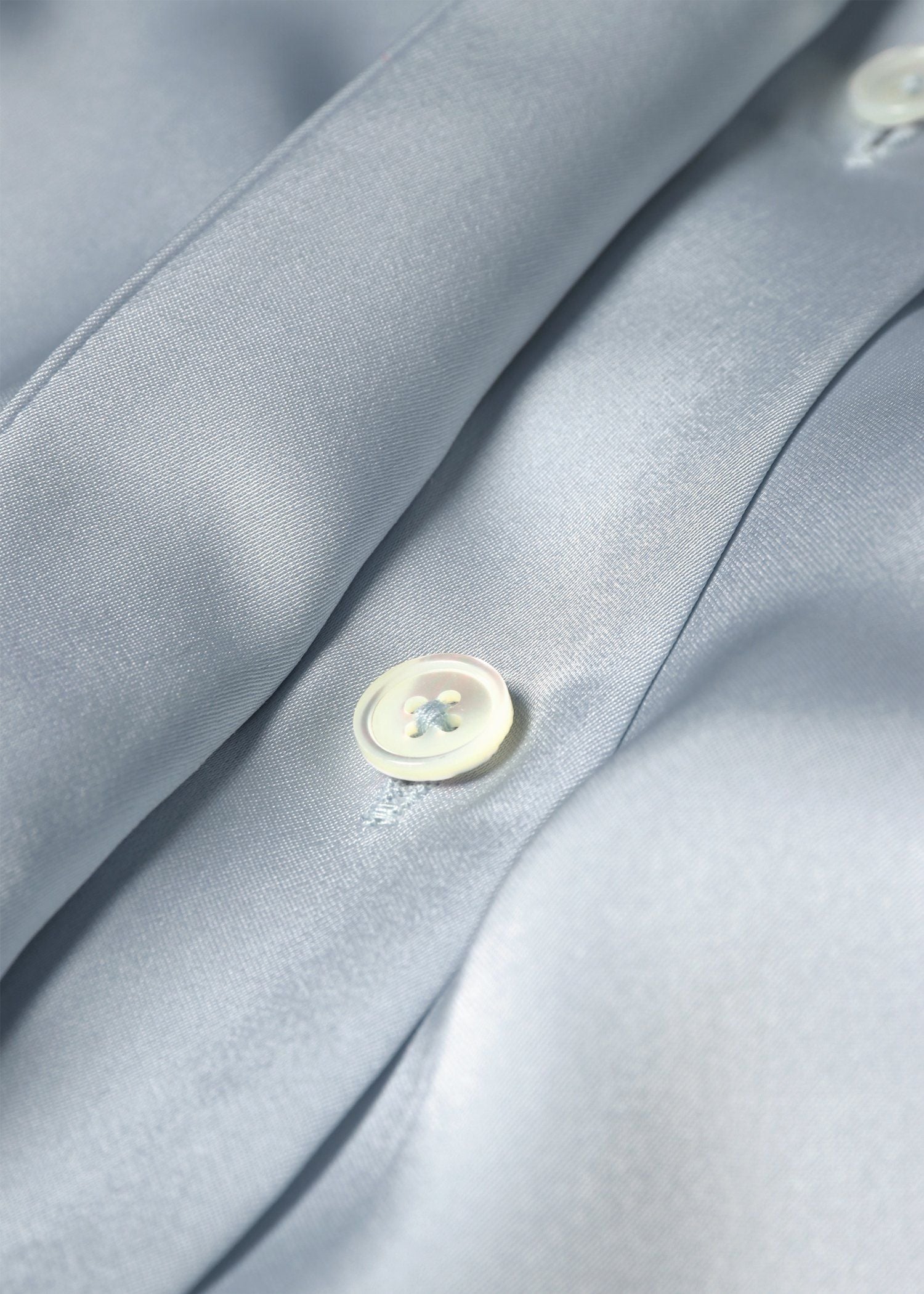 ウィメンズ サテン ボウタイ ブラウス（ライトブルー） ｜ポール・スミス