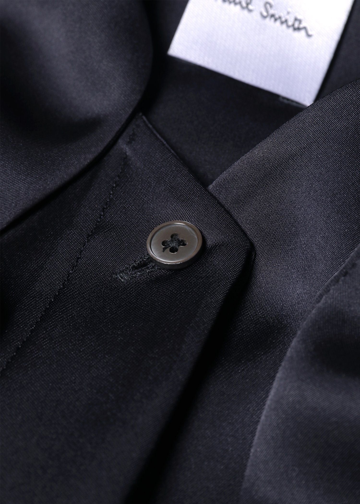 ウィメンズ サテン ボウタイ ブラウス（ネイビー） ｜ポール・スミス