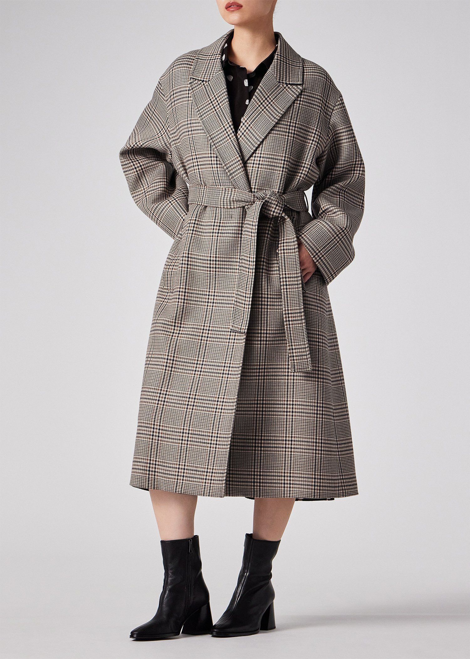 ウィメンズ クラシックチェック ロングコート ｜ポール・スミス