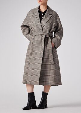 ウィメンズ クラシックチェック ロングコート |ポール・スミス ウィメンズ クラシックチェック ロングコート |ポール・スミス