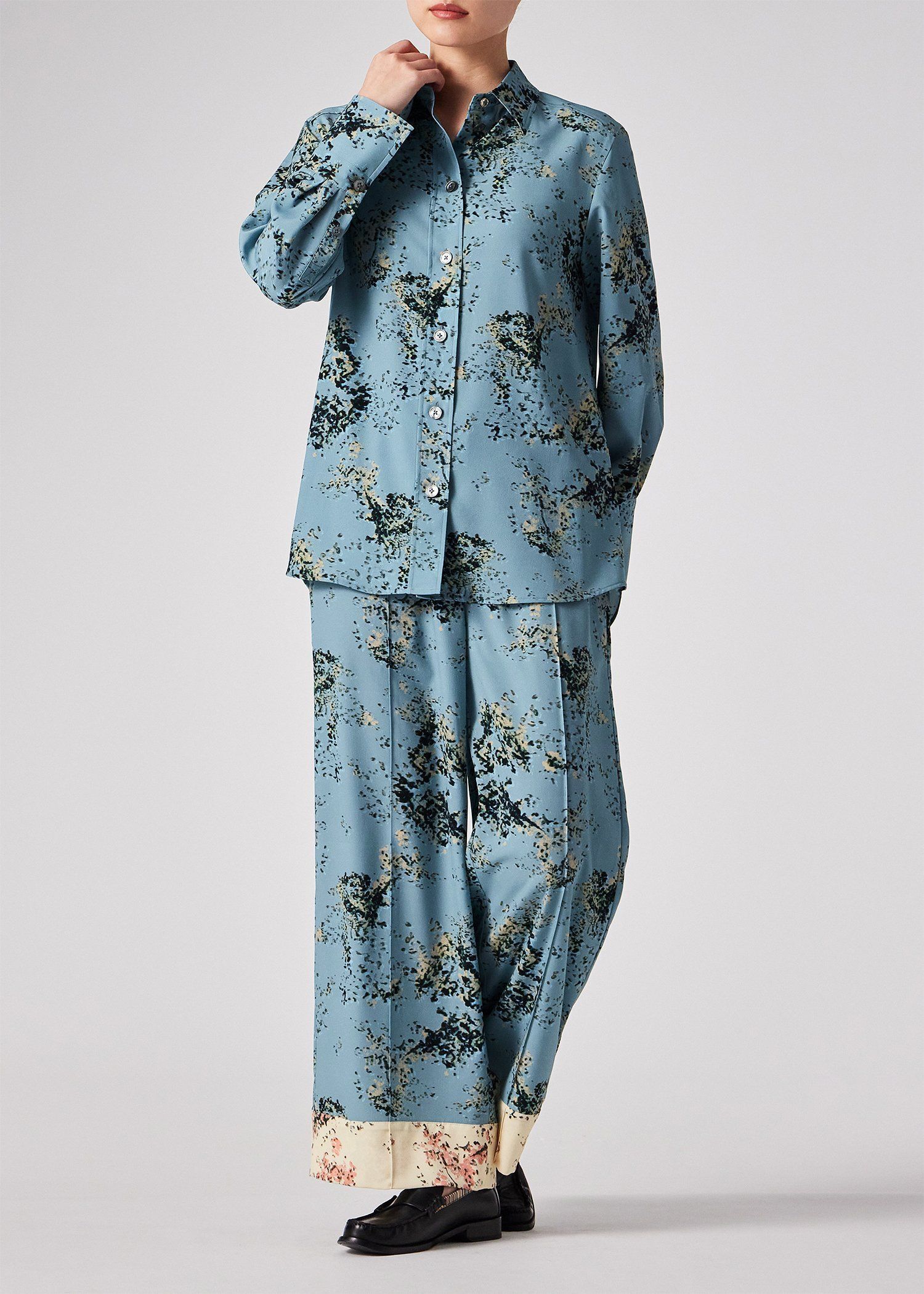 ウィメンズ "Painterly Buds" シャツ