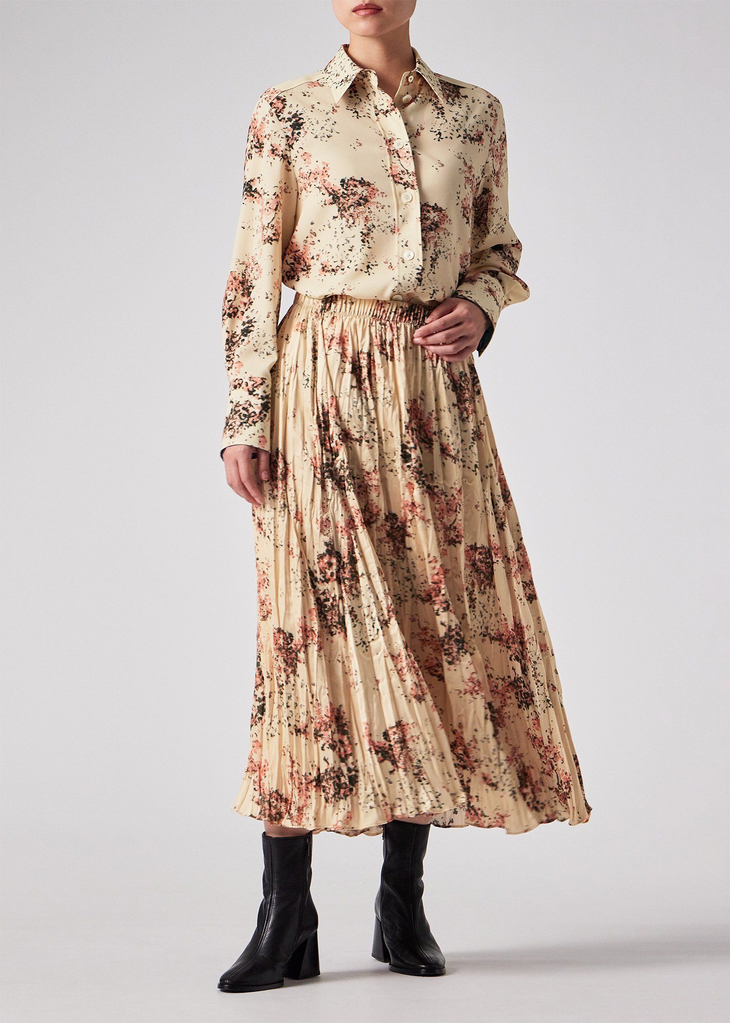 ウィメンズ "Painterly Buds" シャツ