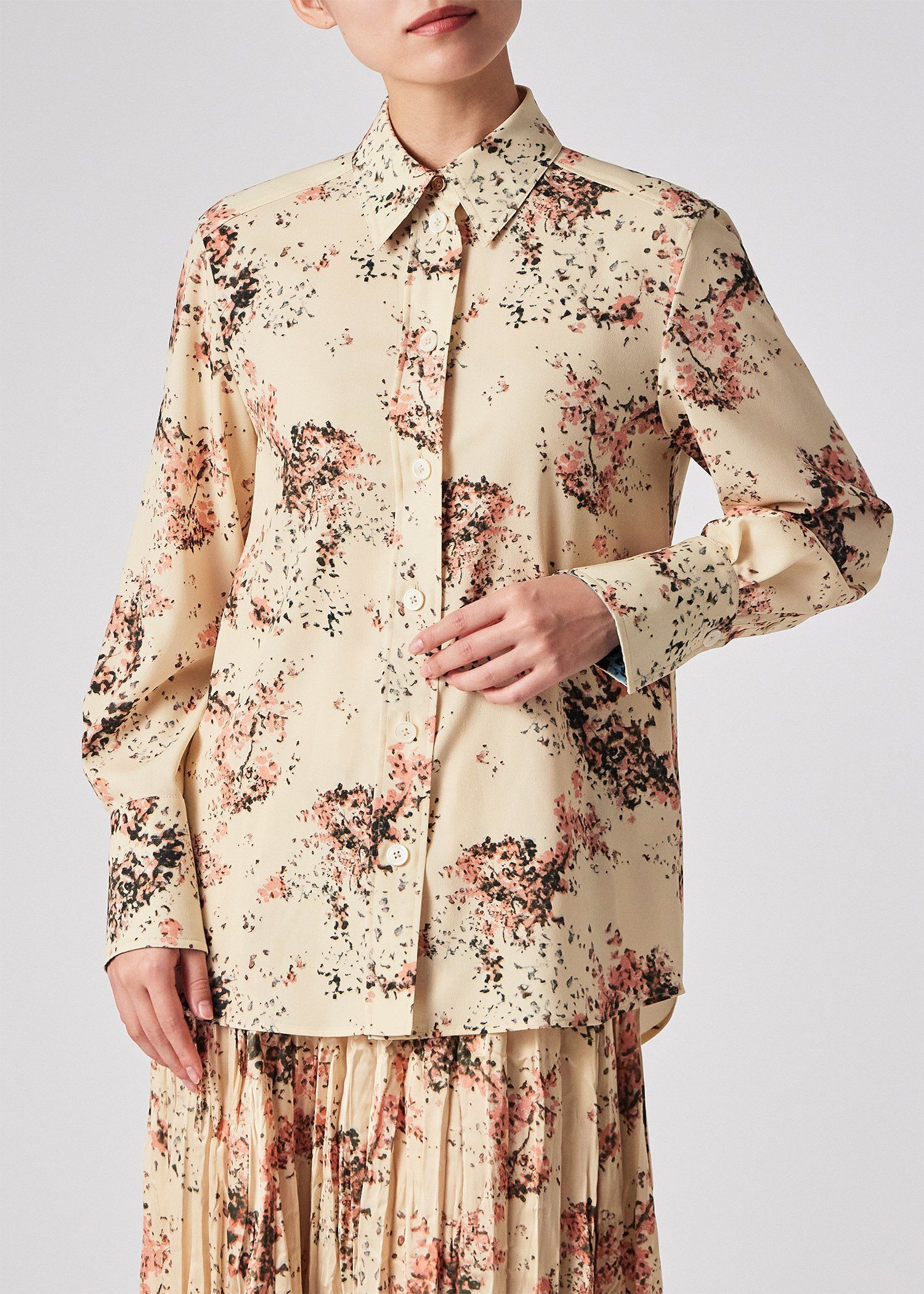 ウィメンズ "Painterly Buds" シャツ