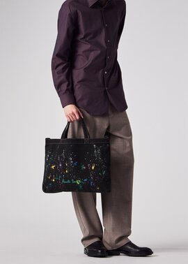 Paul Smith Logo スプラッシュペイント トートバッグ ｜ポール・スミス
