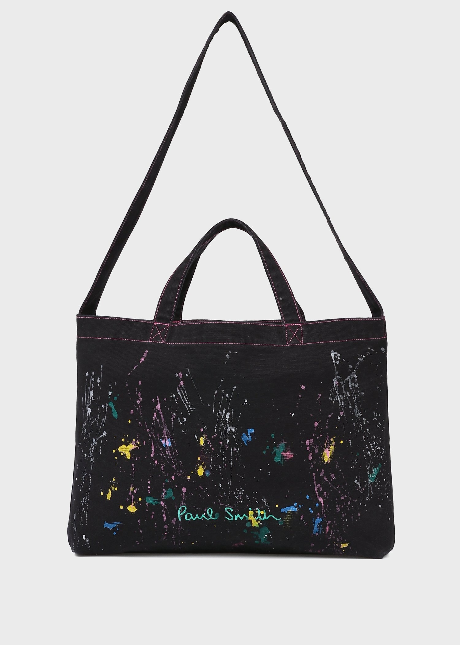 Paul Smith Logo スプラッシュペイント トートバッグ ｜ポール・スミス