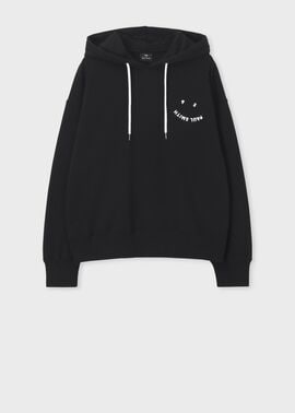 ウィメンズ "Happy" フーデッド パーカ