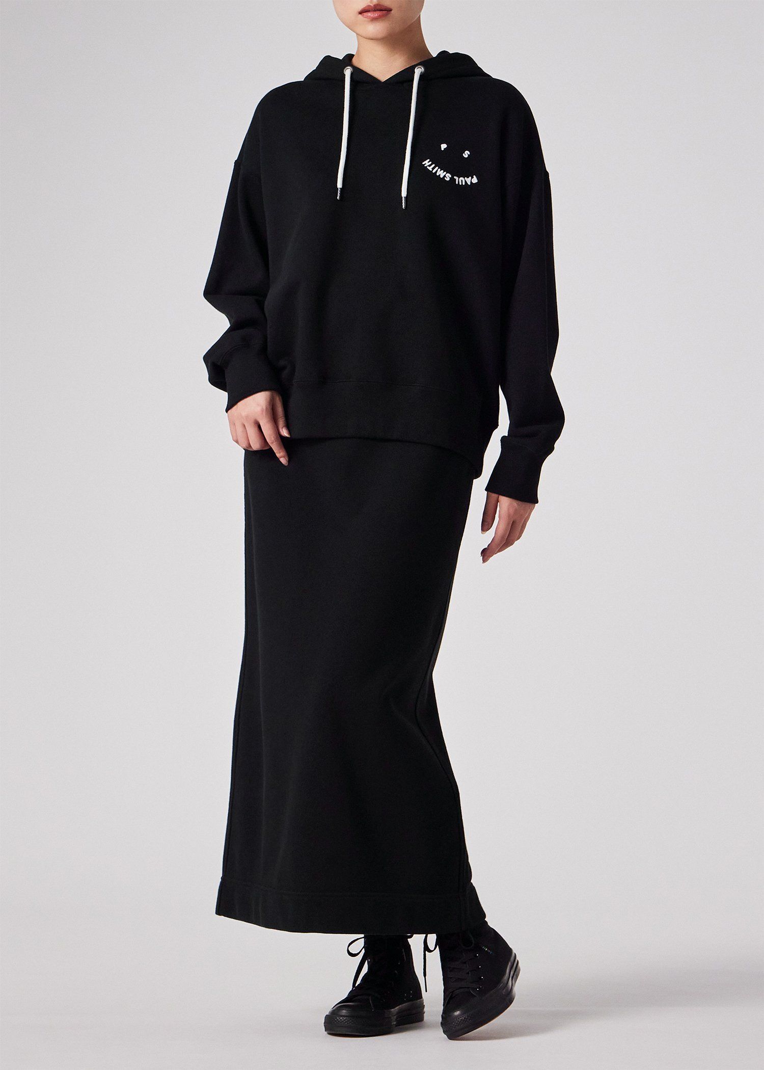 ウィメンズ "Happy" フーデッド パーカ