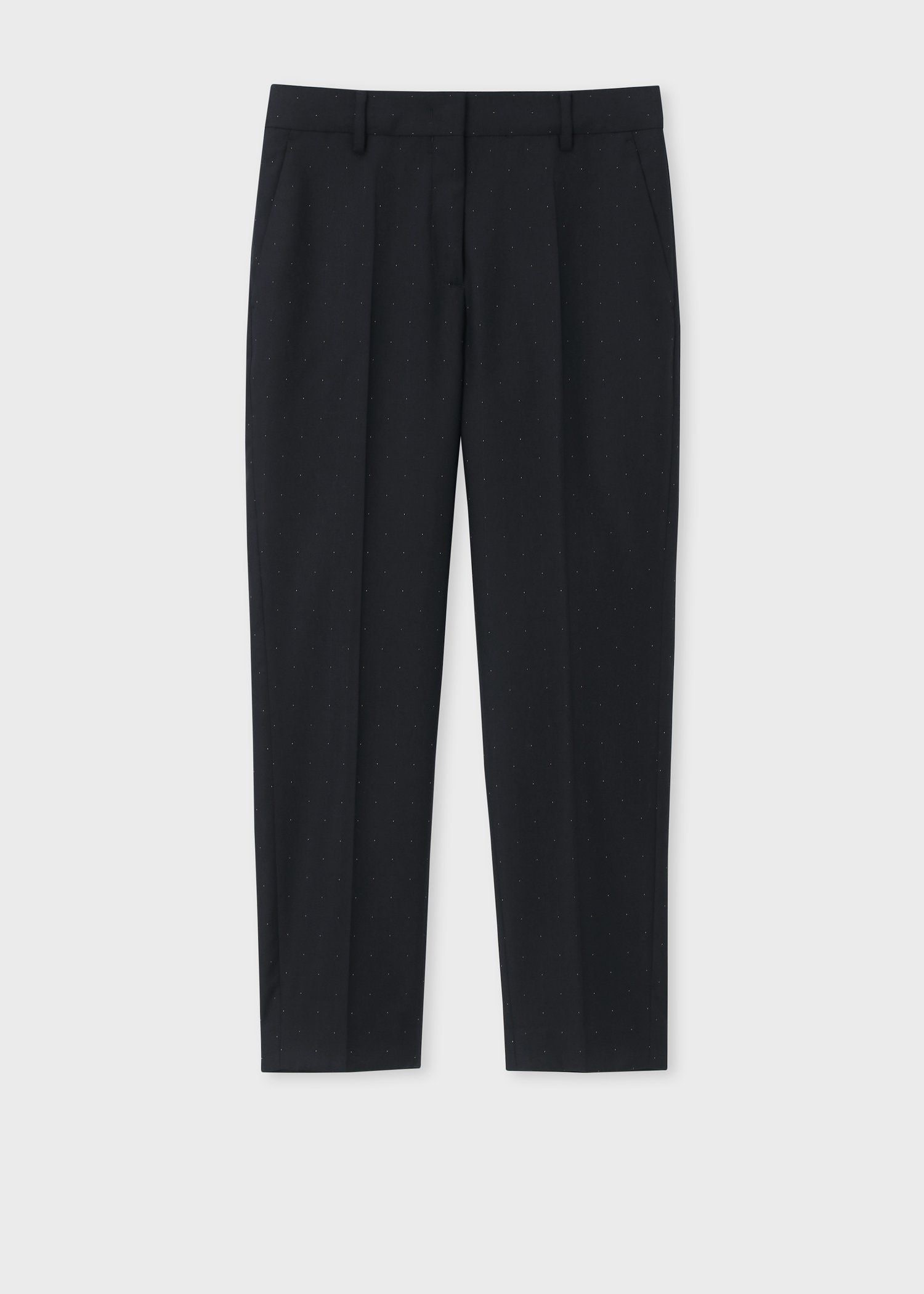 ウィメンズ ドビーピンドット テーパードパンツ