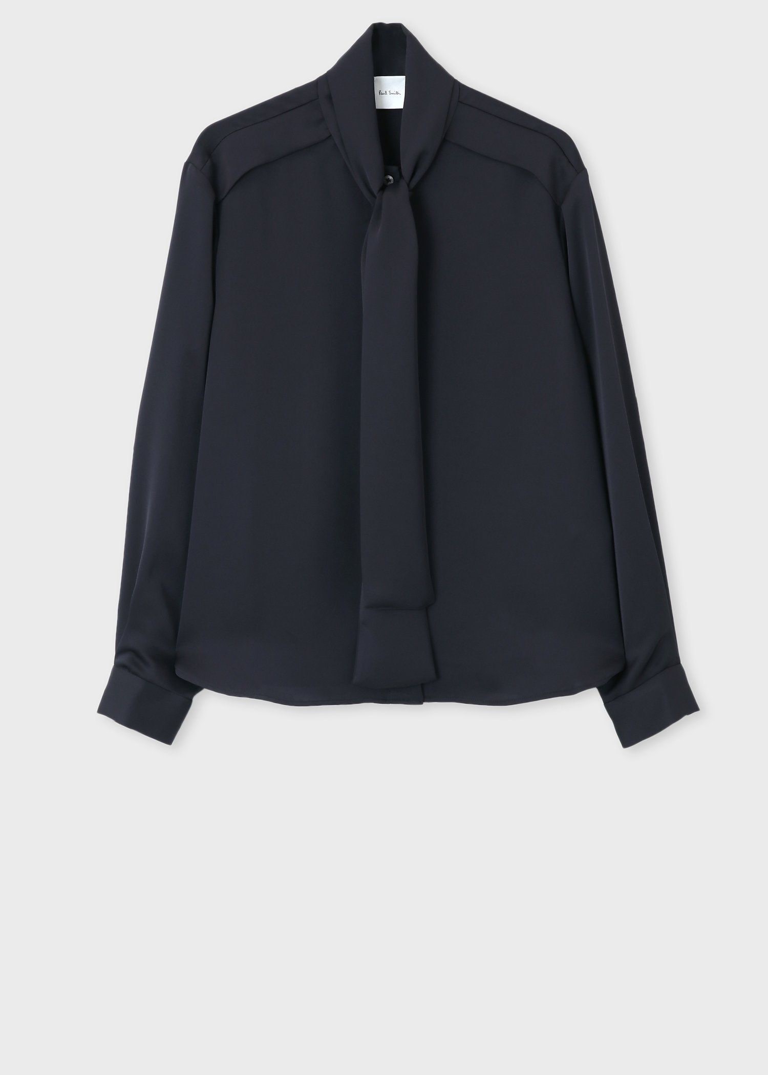 ウィメンズ サテンボウタイ ブラウス